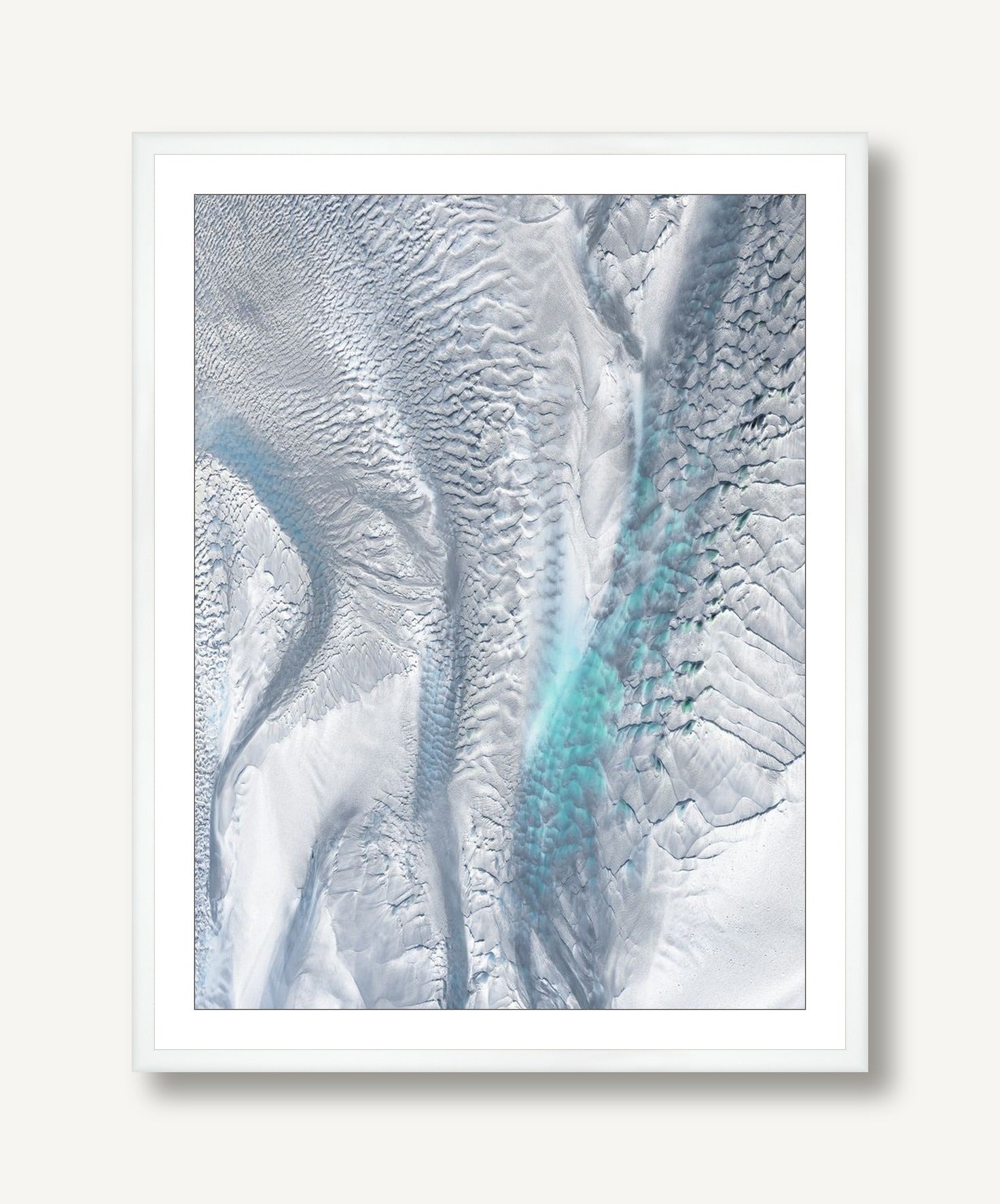 Tidal Patterns 2 framed