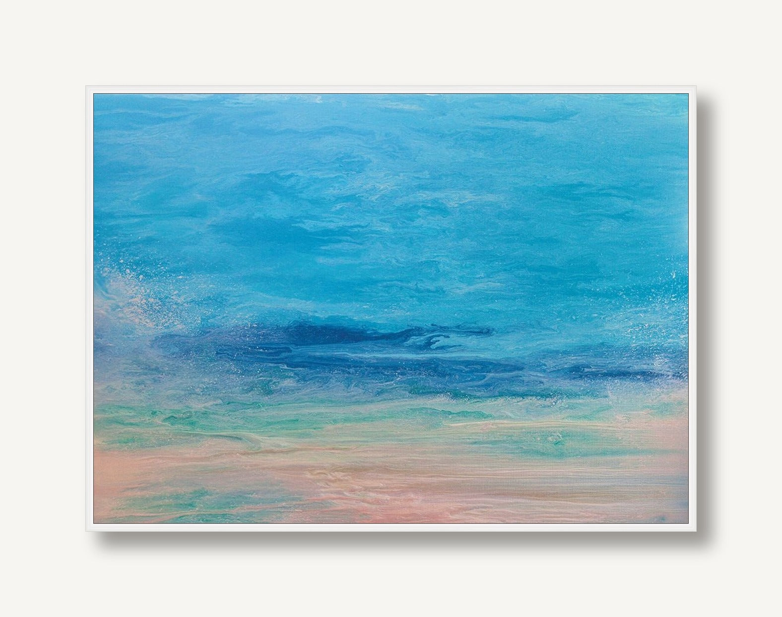 Sea Splash 1 framed
