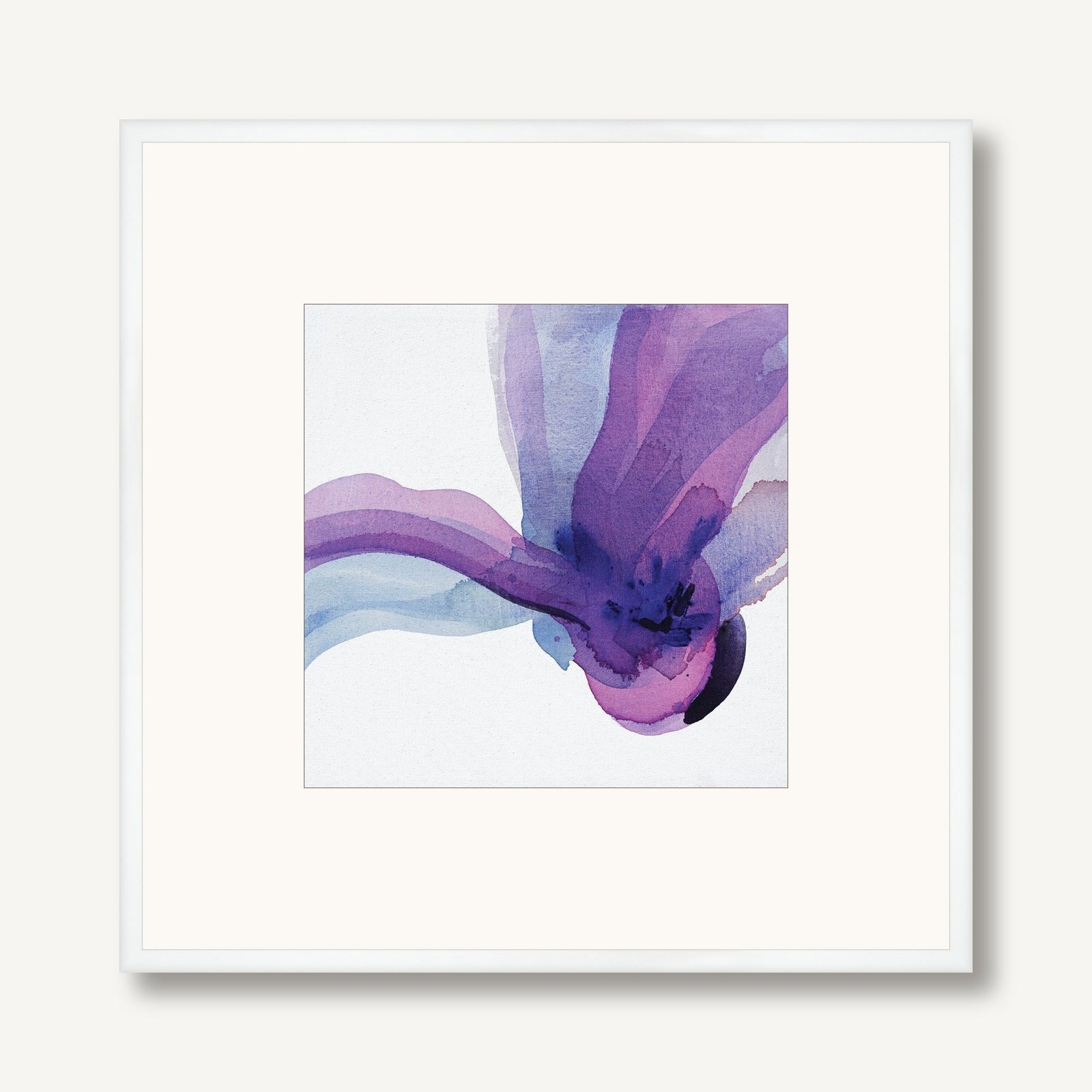 Moonlit Iris 1 framed