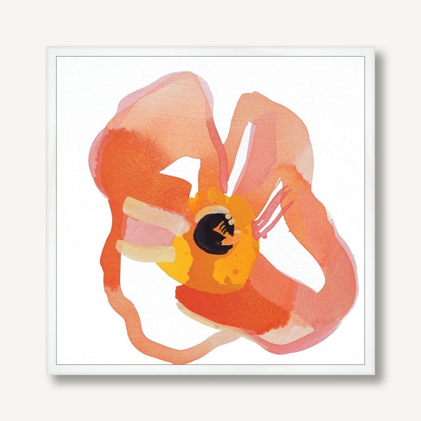Poppy Dream 1 framed