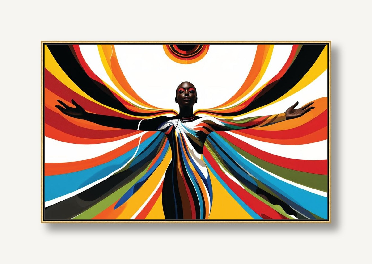 Color Spectrum 1 framed
