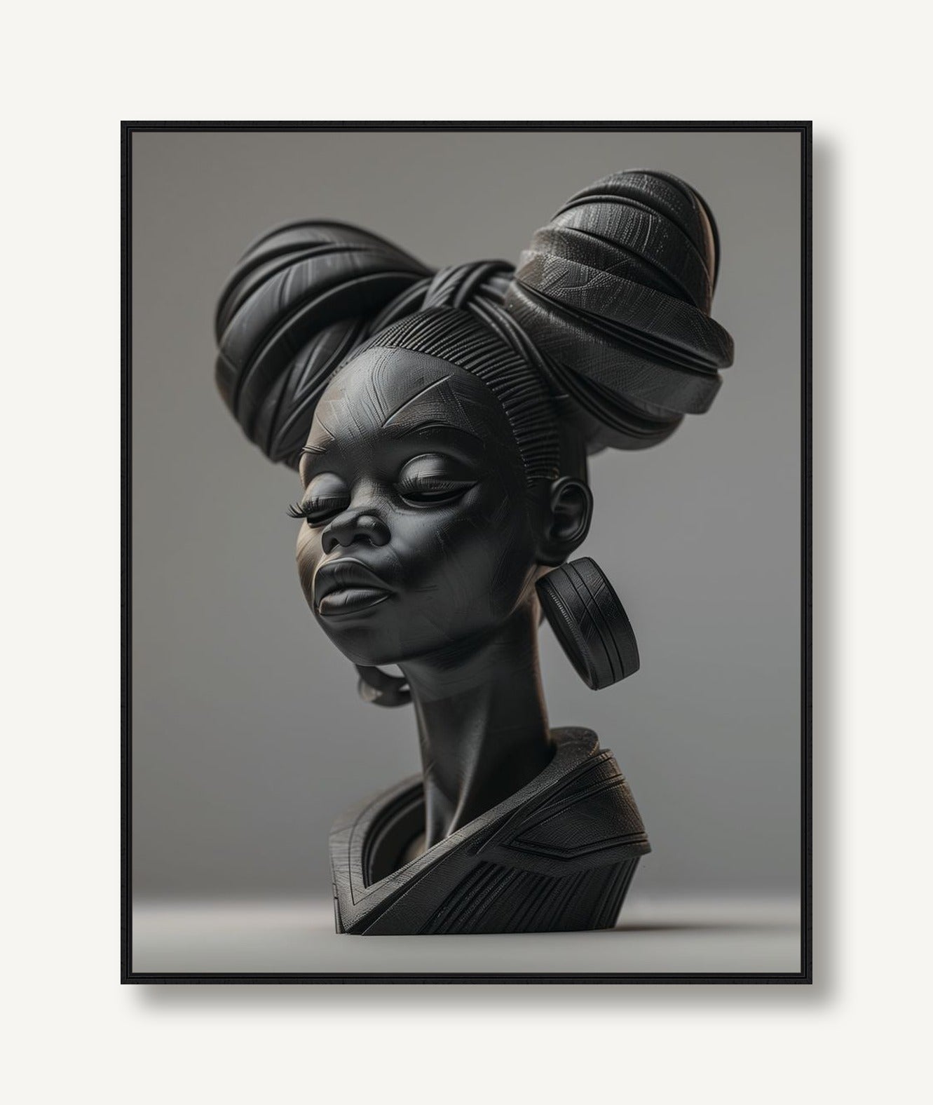 Original Woman 1 framed