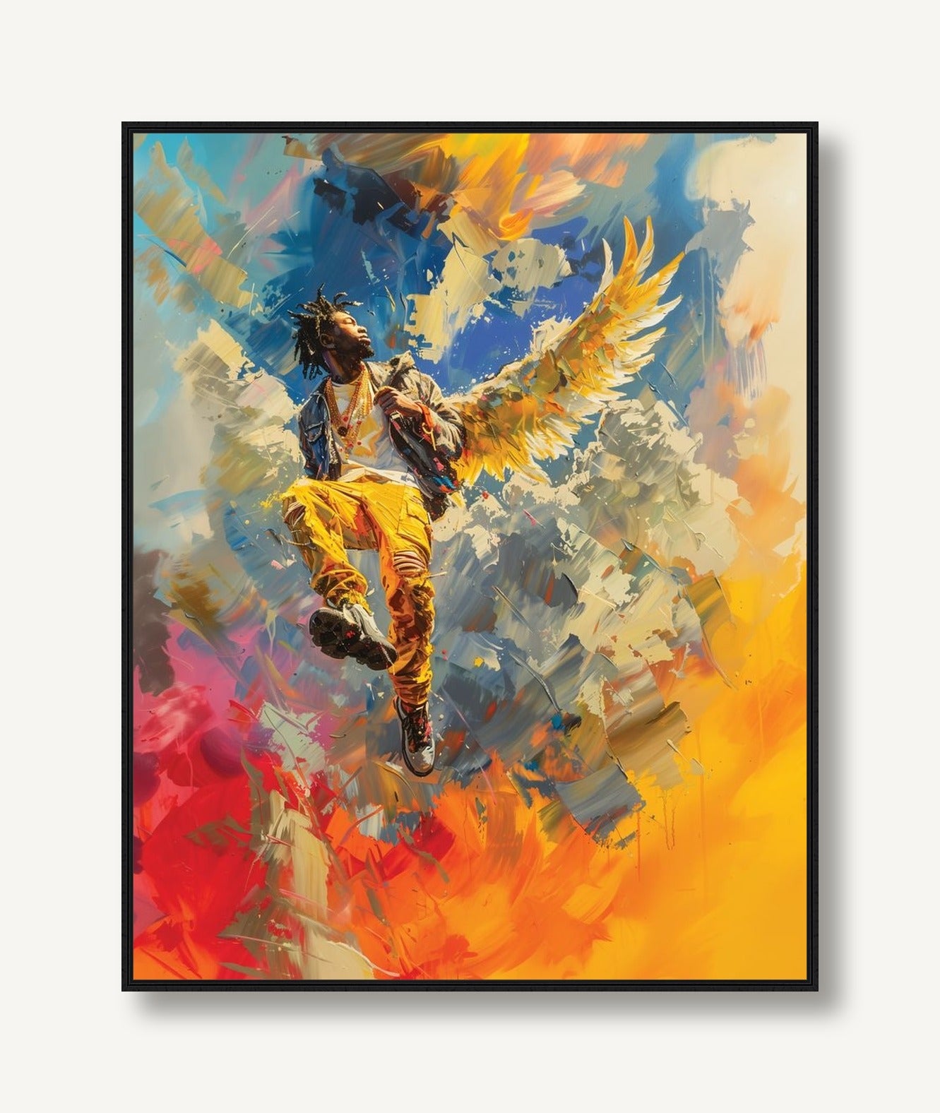 Urban Angel 1 framed