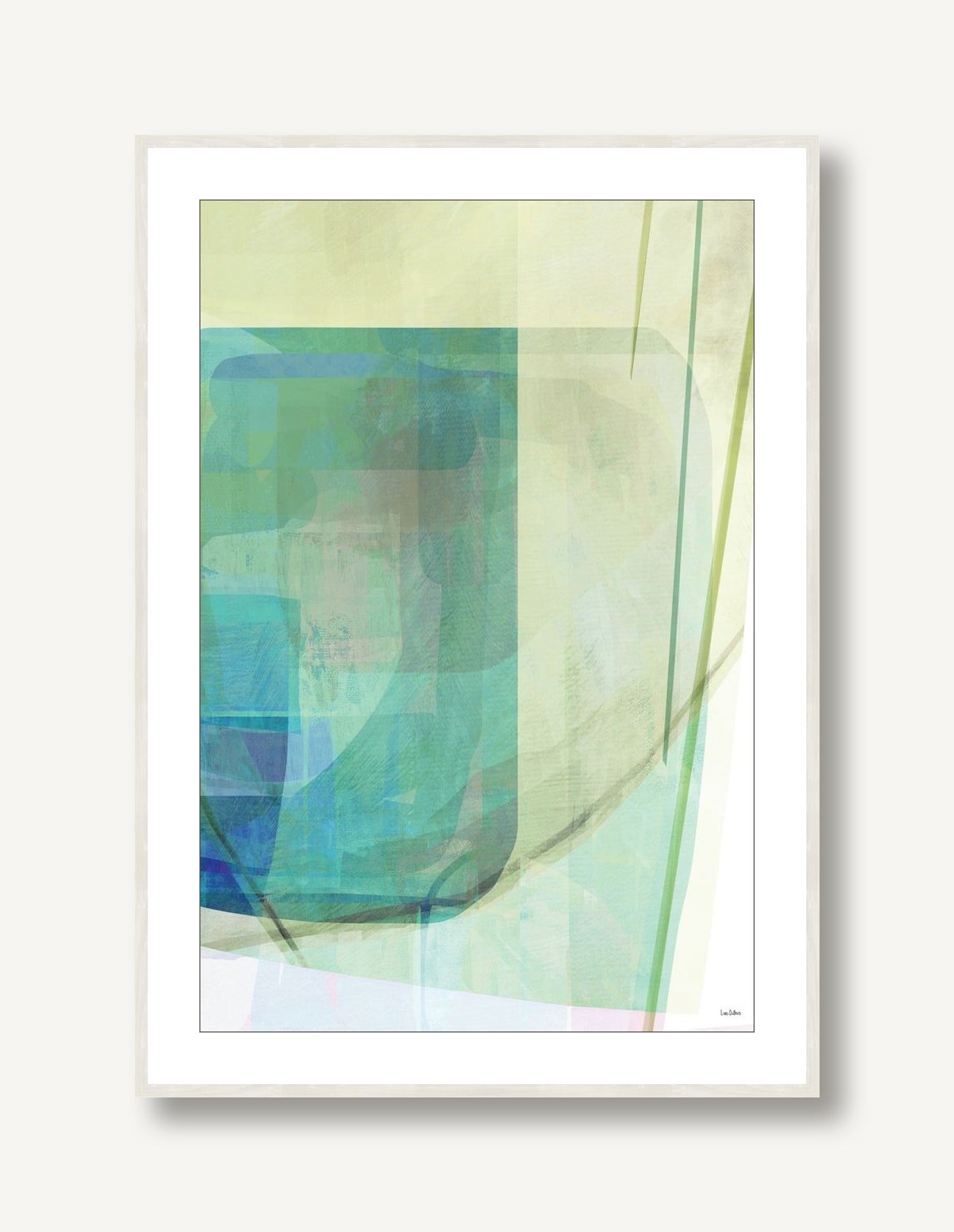 Spring Sentiment 1 framed