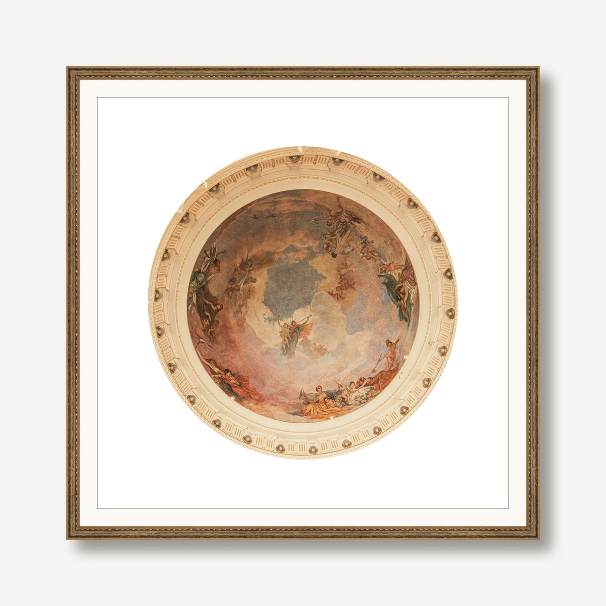 A Fresco 1 framed