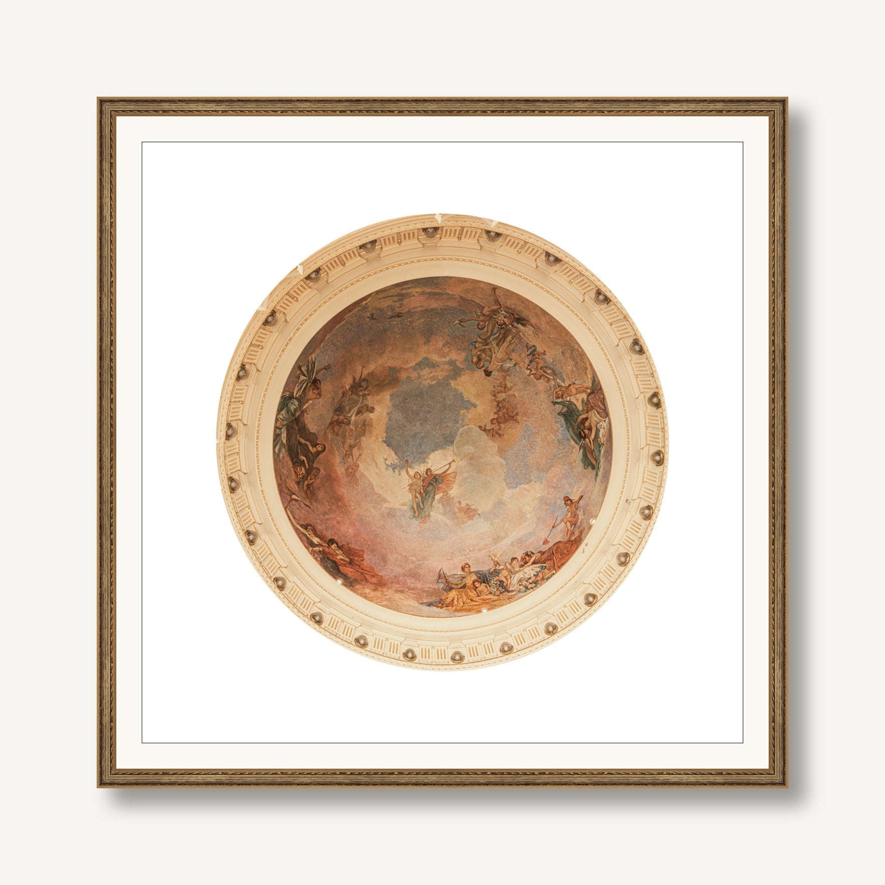 A Fresco 1 framed