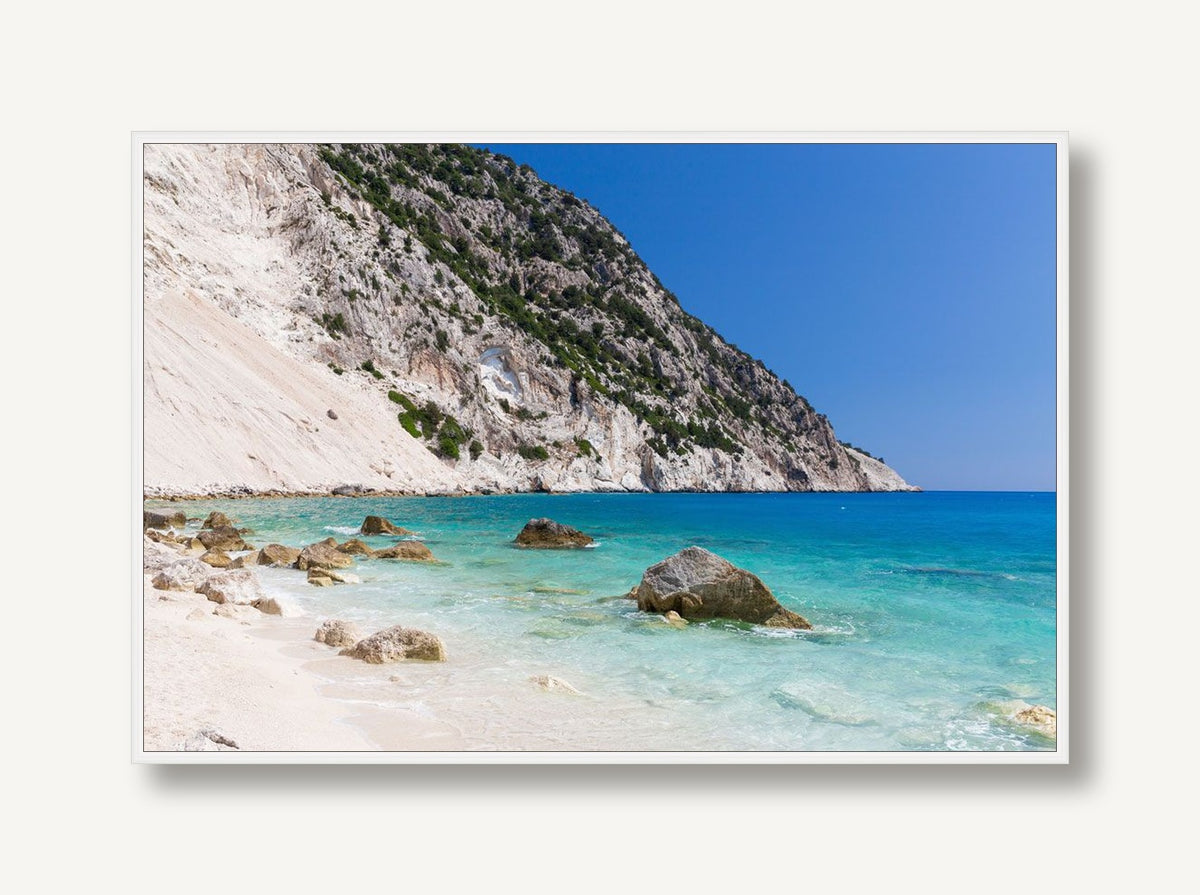 Boundless Turquoise 2 framed