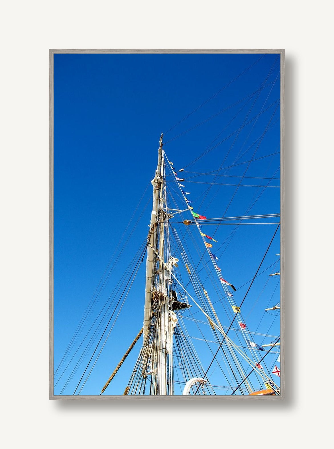 Nautical Days 8 framed