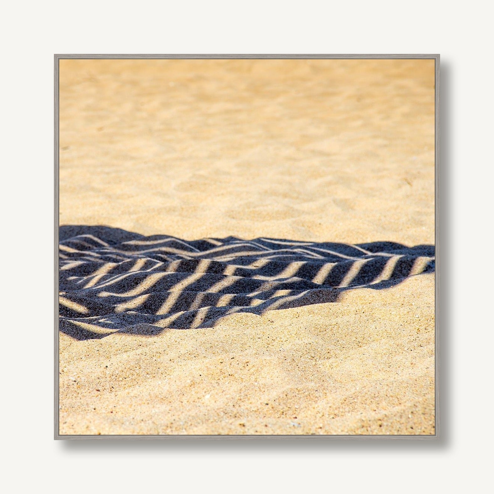 Pebbles By The Sea 1 framed
