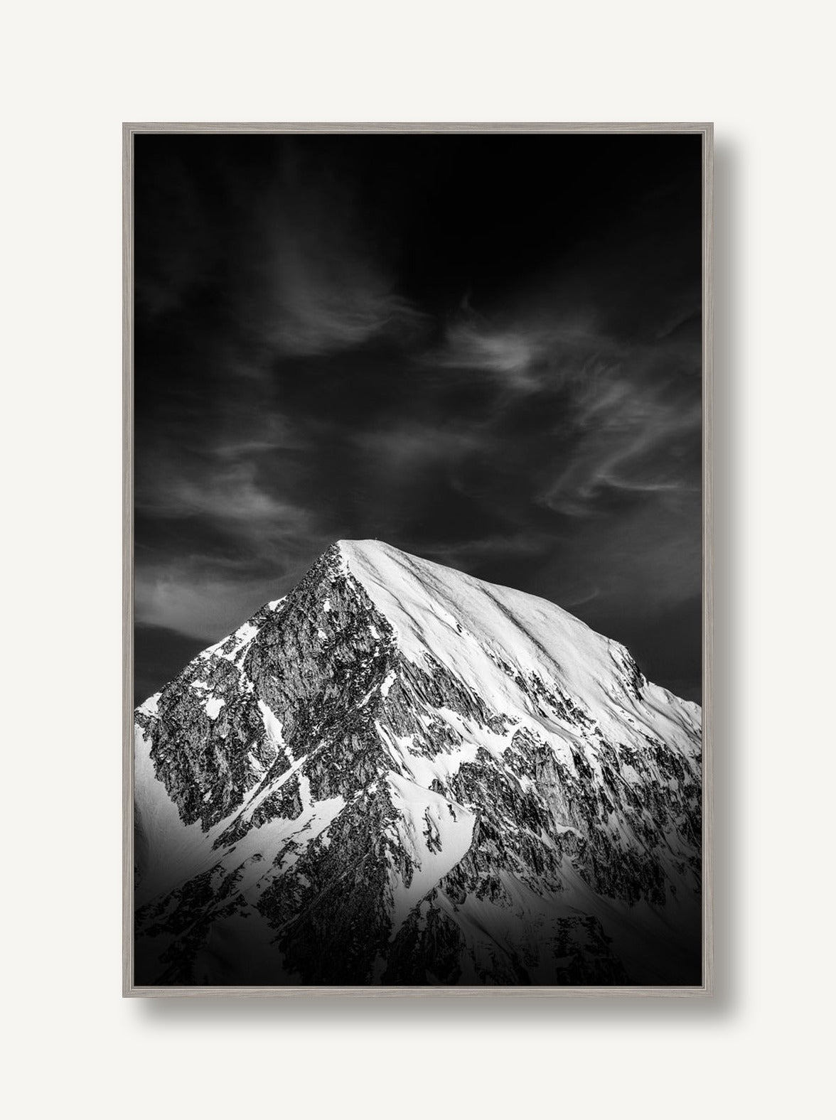 Snow Cap 1 framed