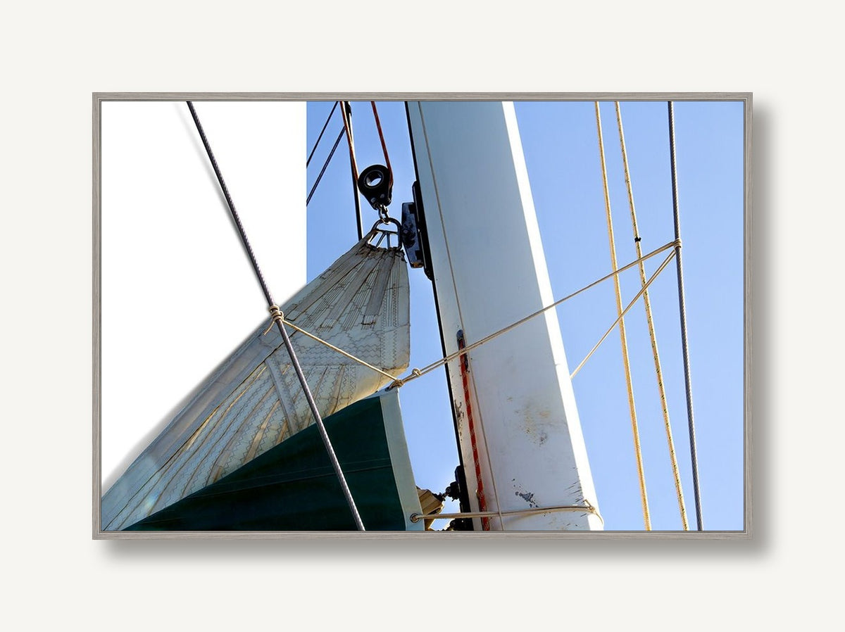 Sailing In The Mediteranean 1 framed