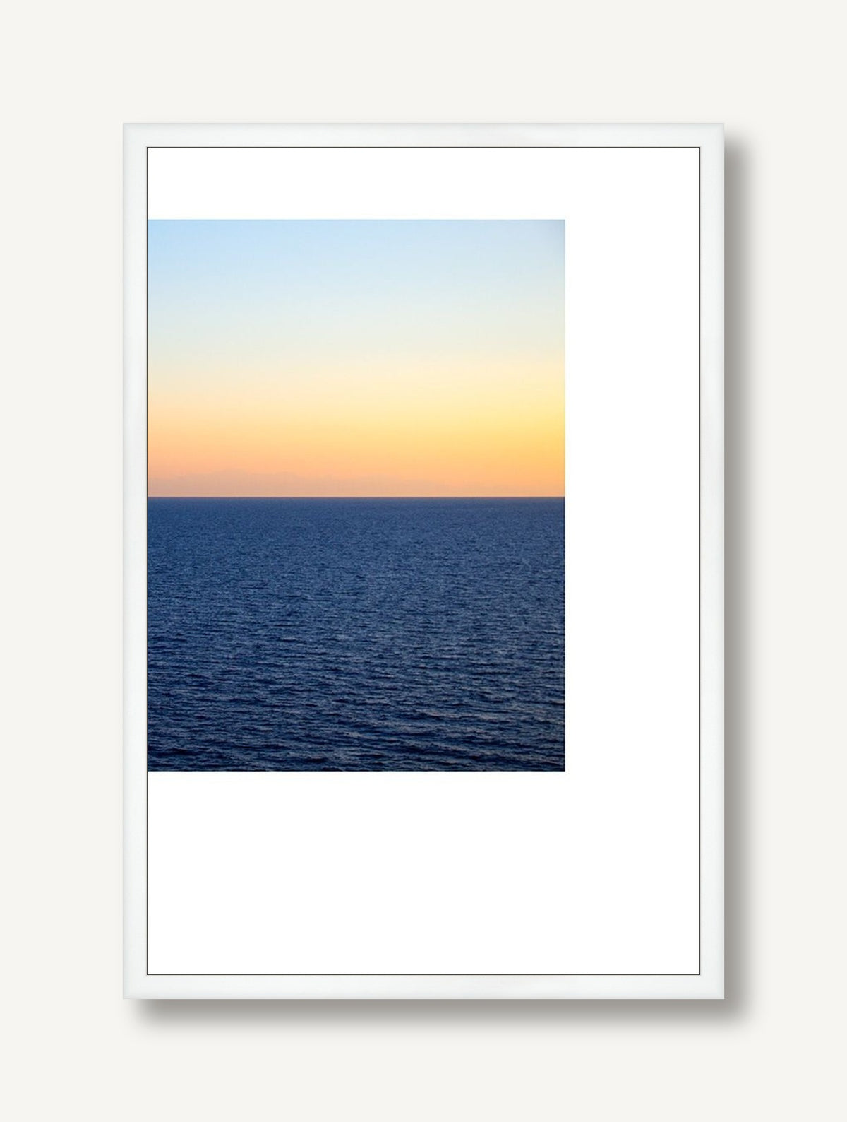 Sky For Sailing 1 framed