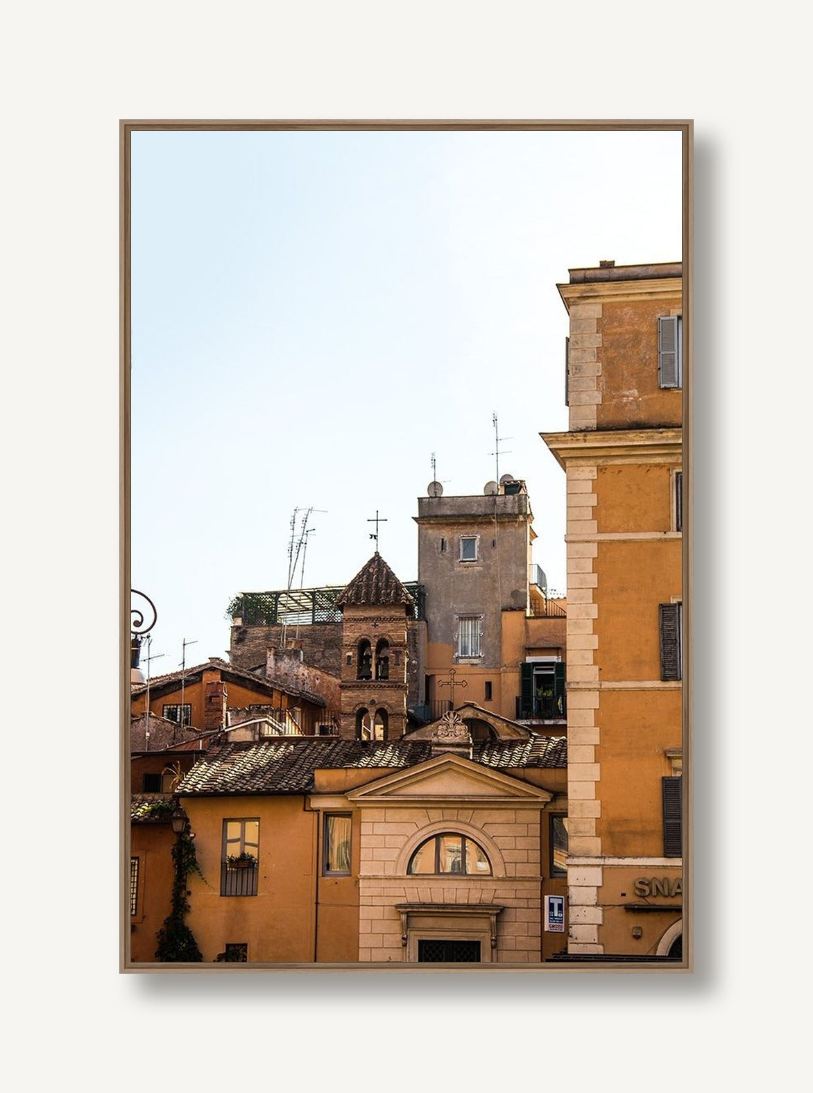 The Eternal City 3 framed