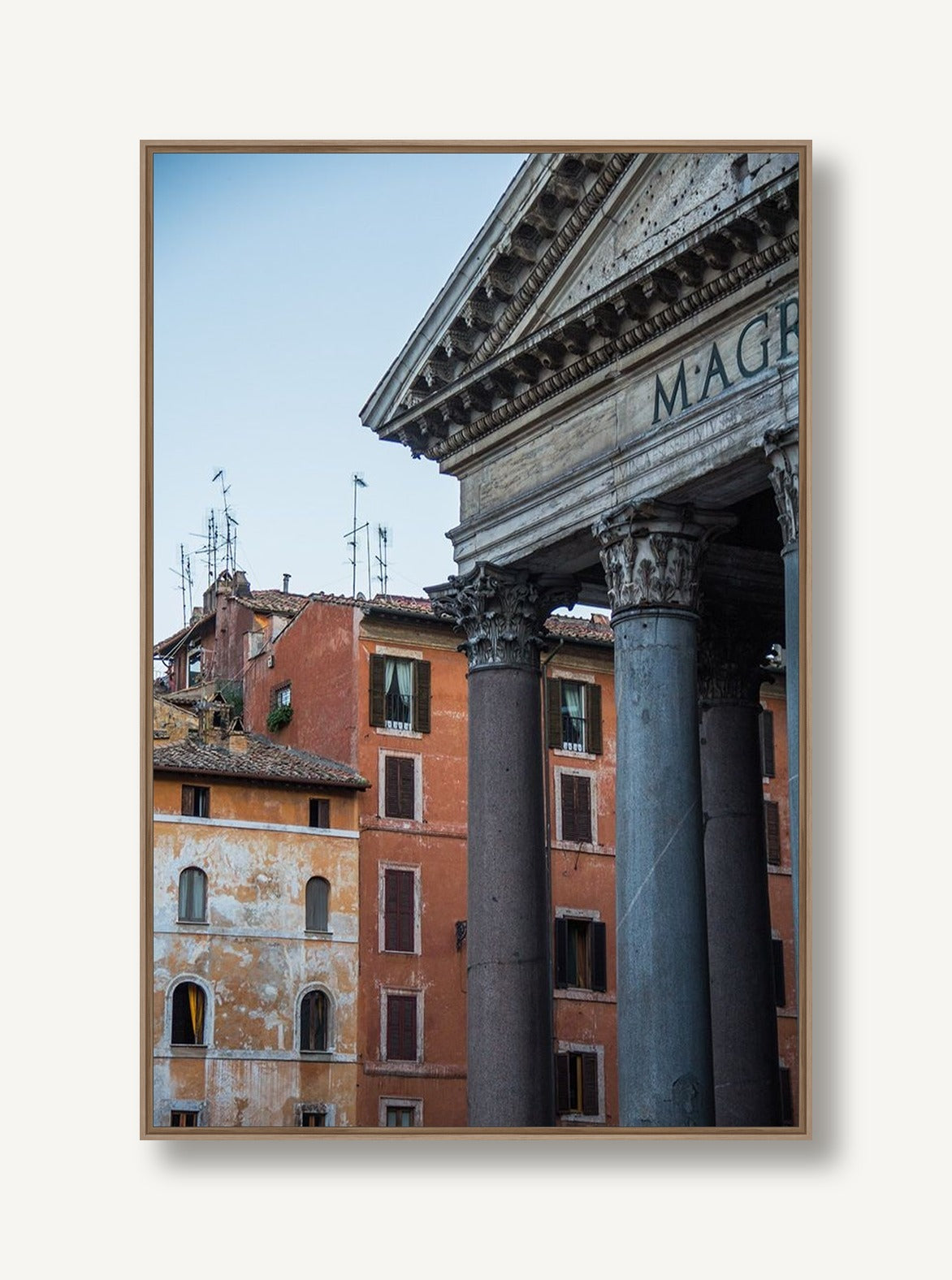 The Eternal City 7 framed