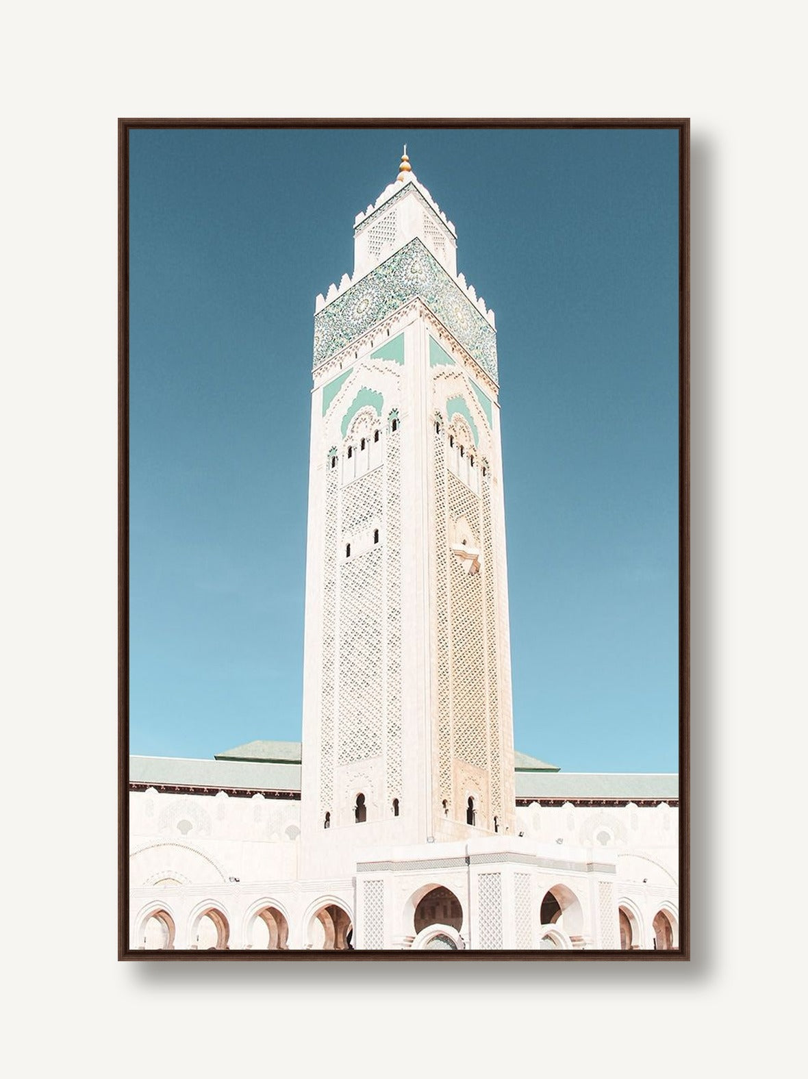 Vibrant Towers 1 framed
