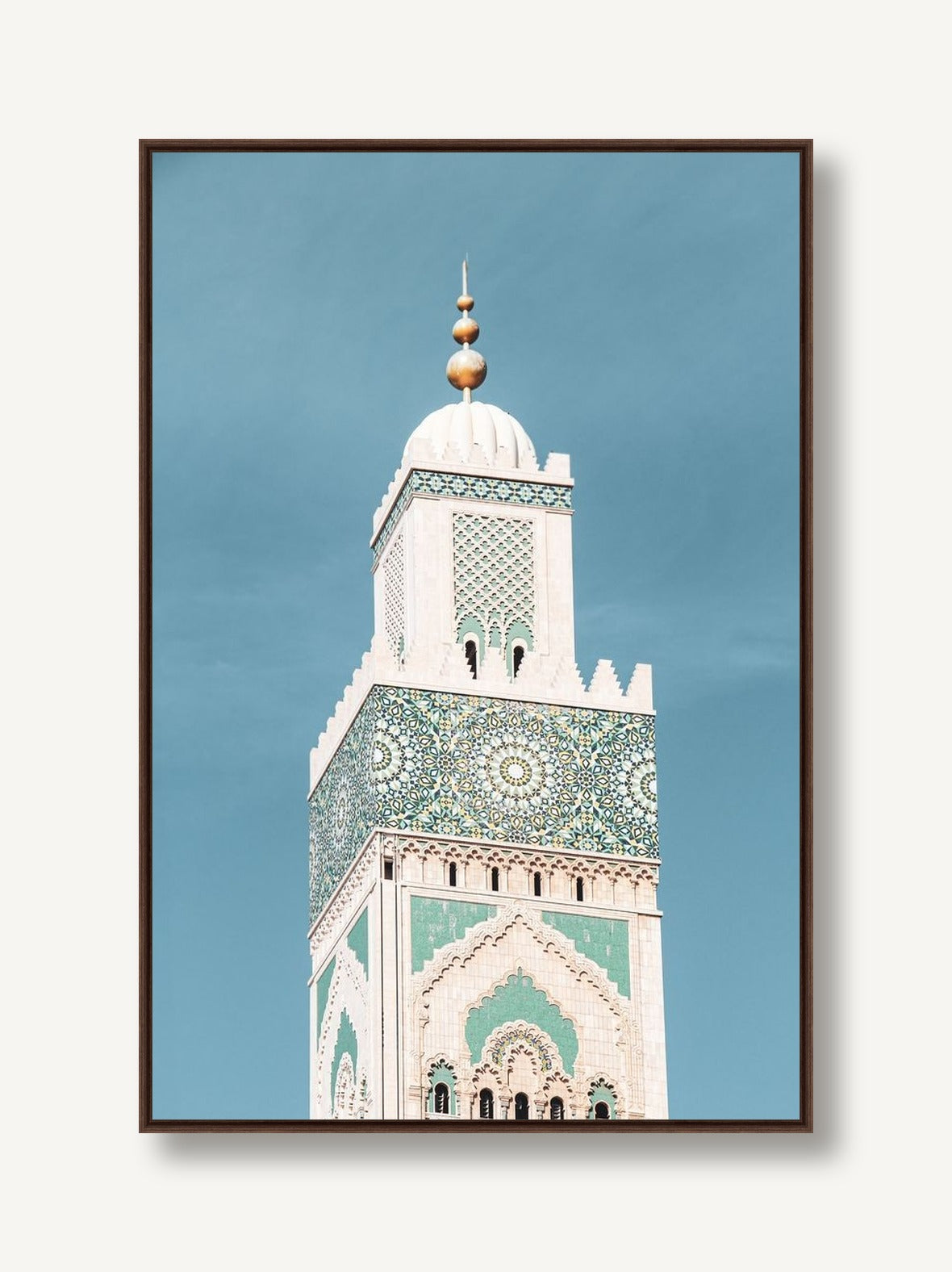 Vibrant Towers 3 framed