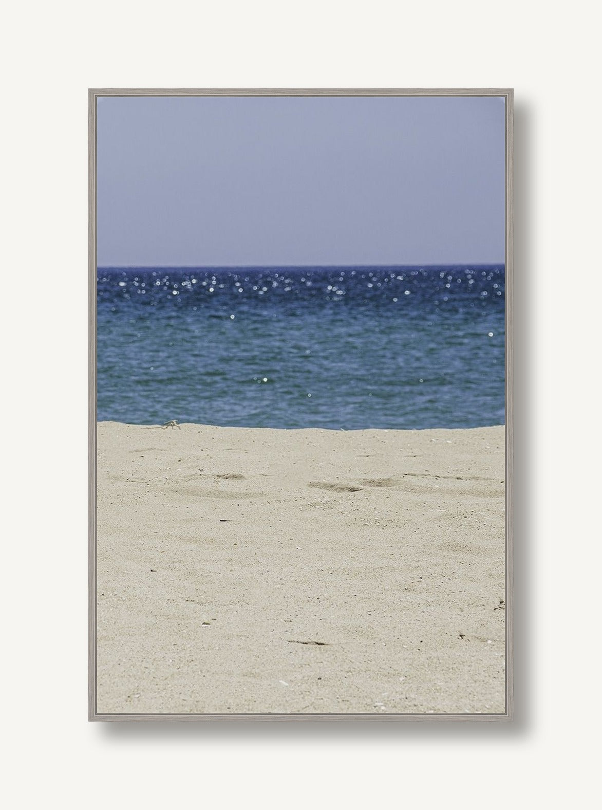 Whispering Waves 1 framed
