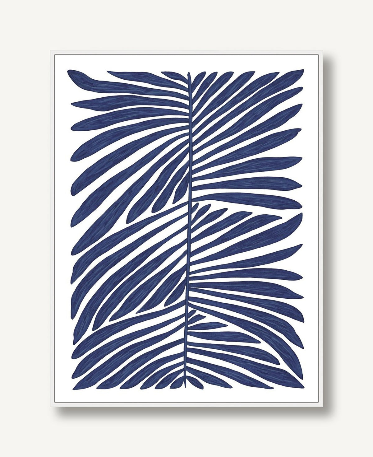 Botanicus Quindecim Blue 1 framed
