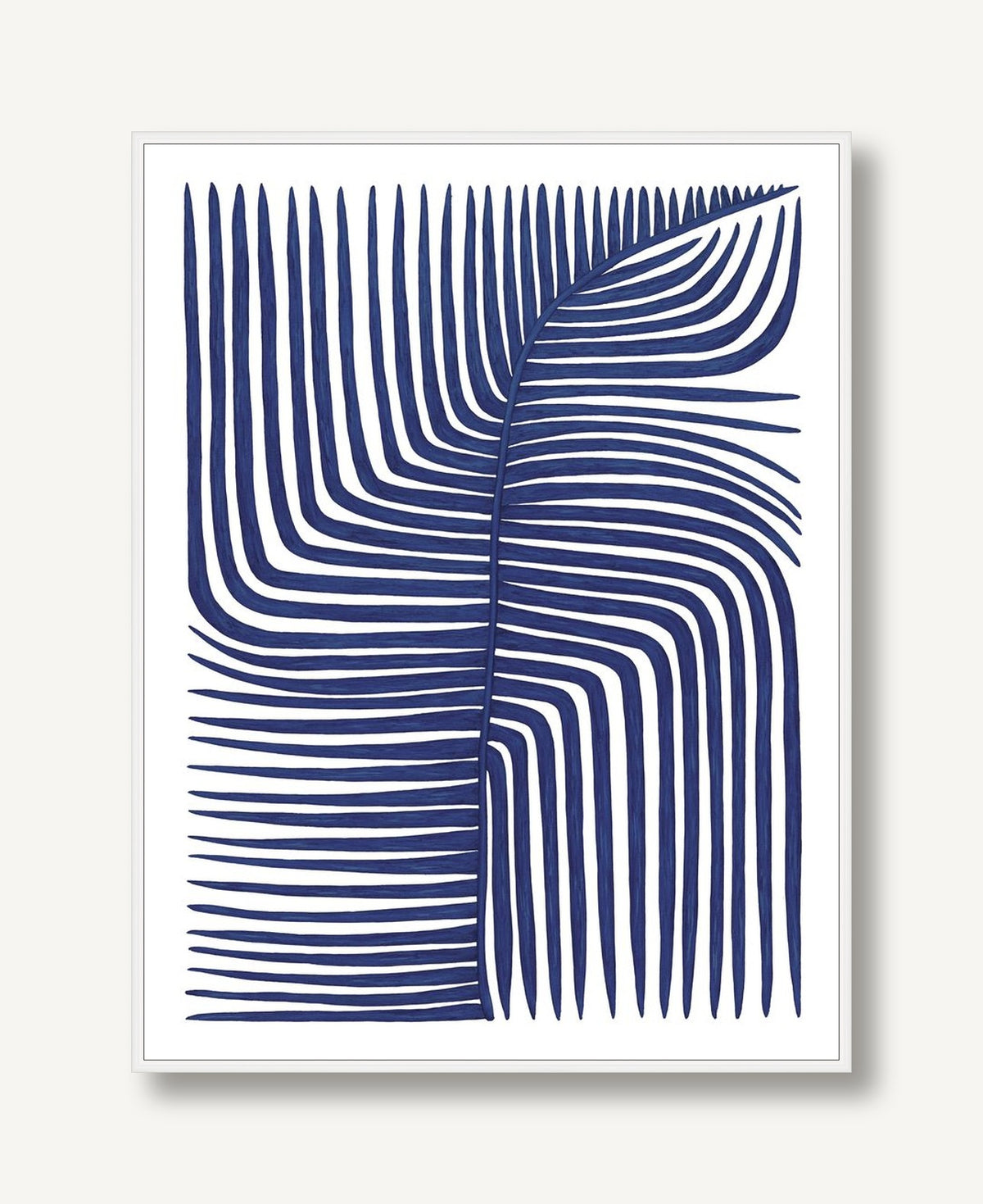 Botanicus Quattuordecim Blue 1 framed