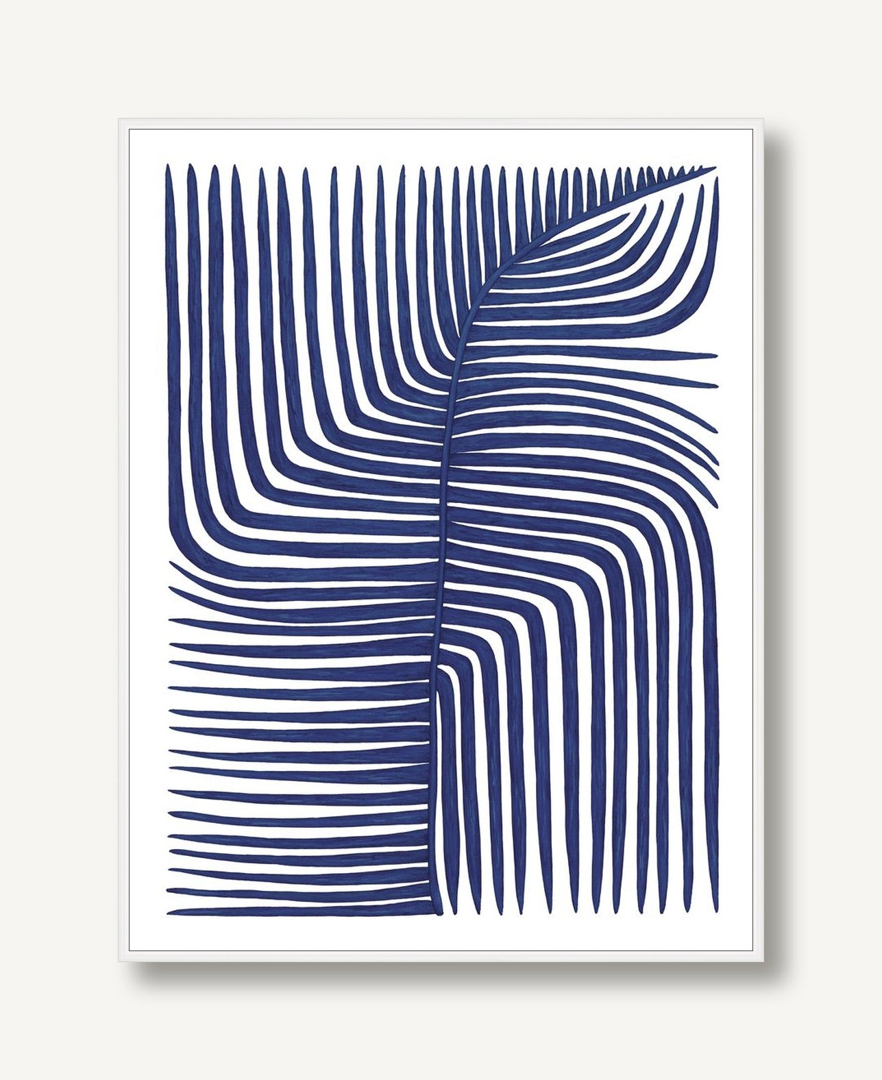 Botanicus Quattuordecim Blue 1 framed