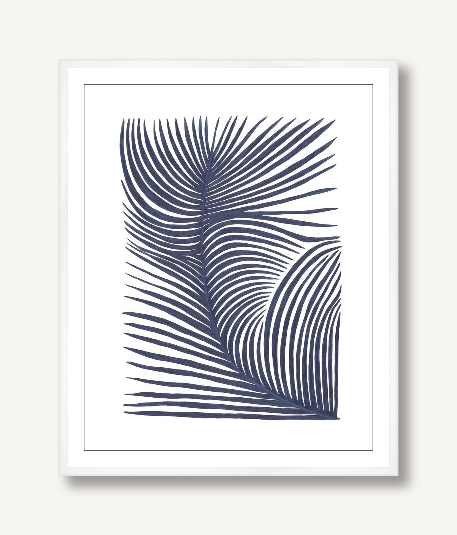 Botanicus Fem Blue 1 framed