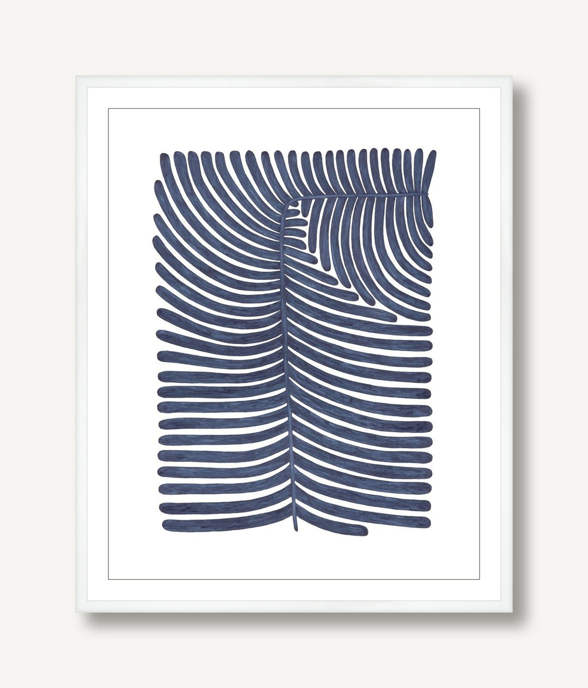 Botanicus Fem Blue 2 framed