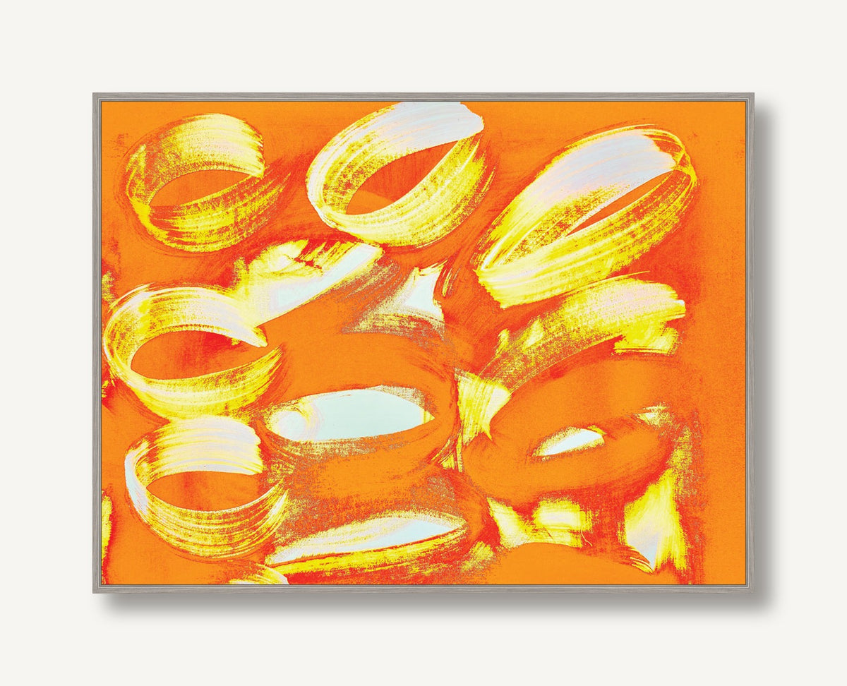 Bright Citrus 1 framed