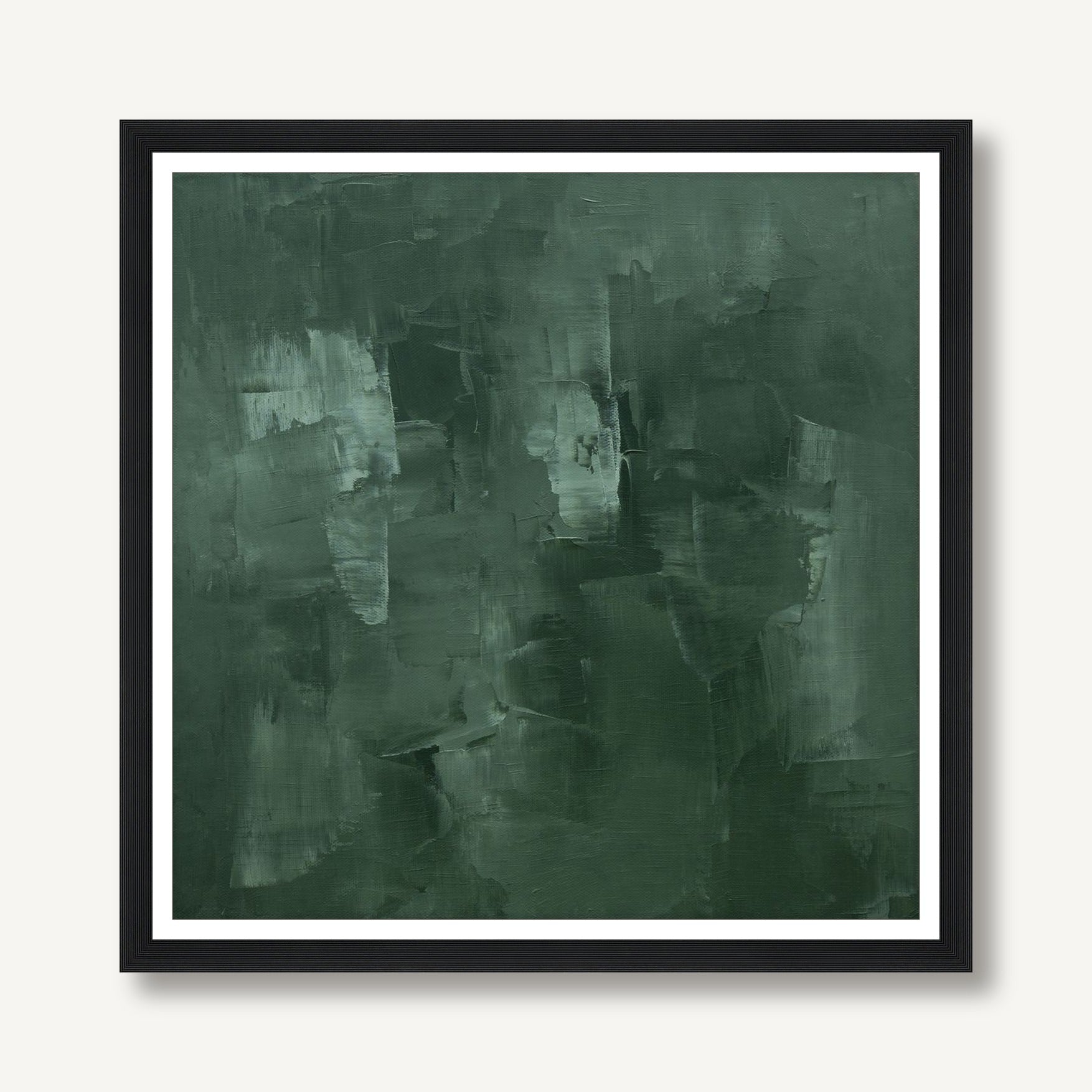 Verdant Wash 3 framed