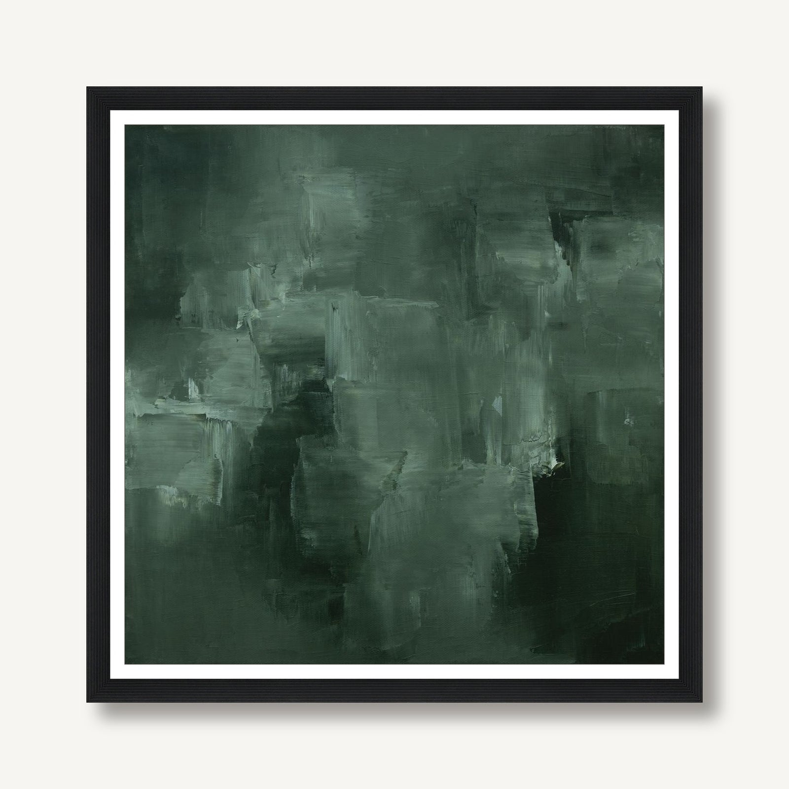 Verdant Wash 5 framed