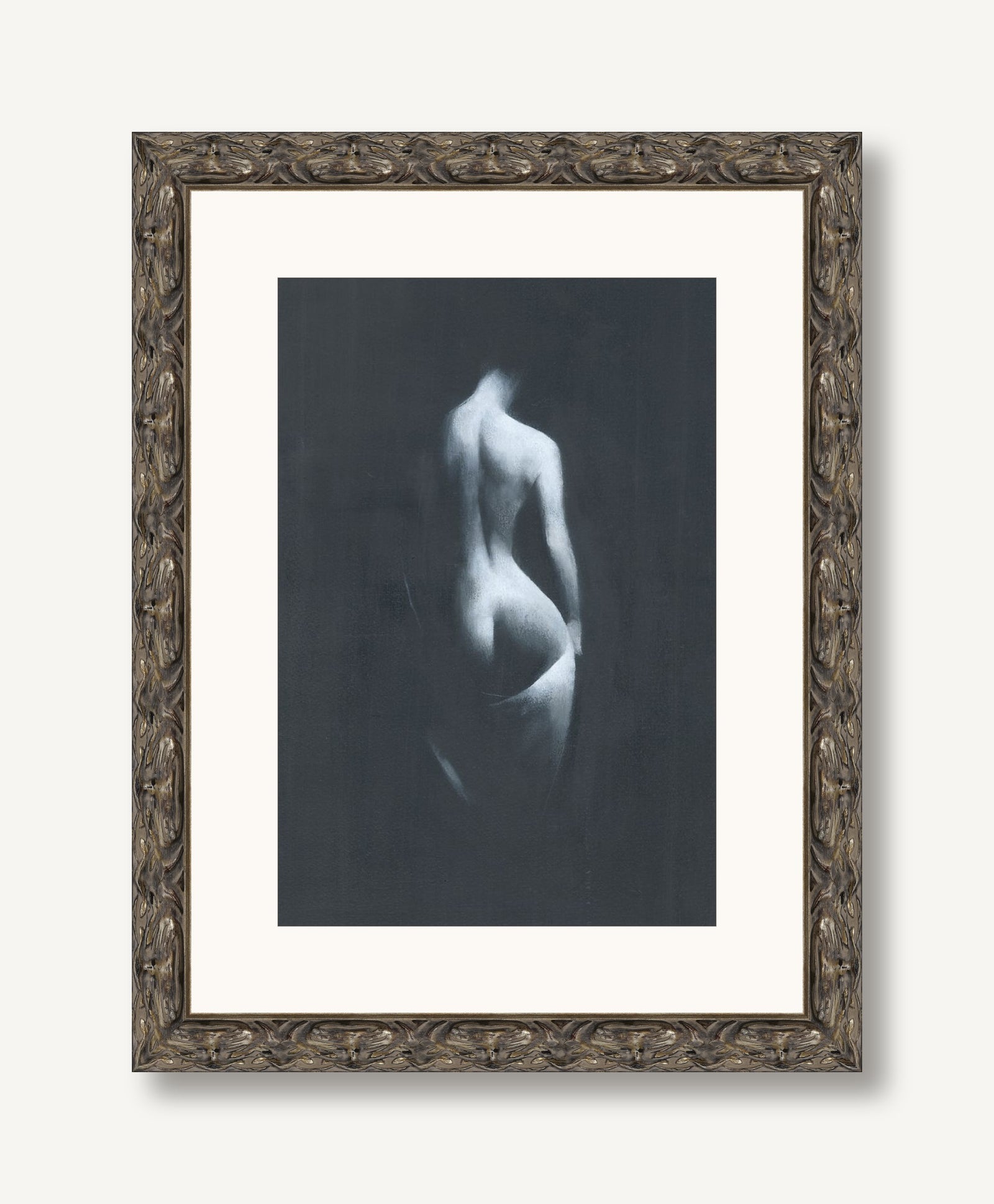 Light on Her 1 framed
