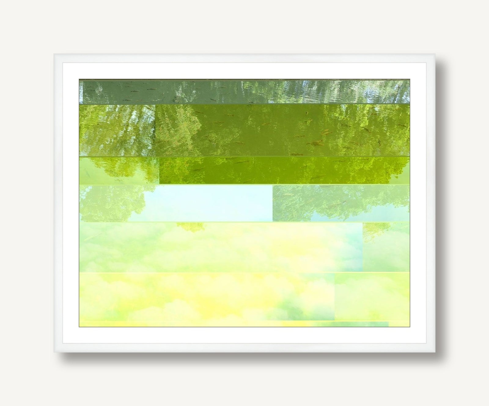 Pond Paradise 1 framed