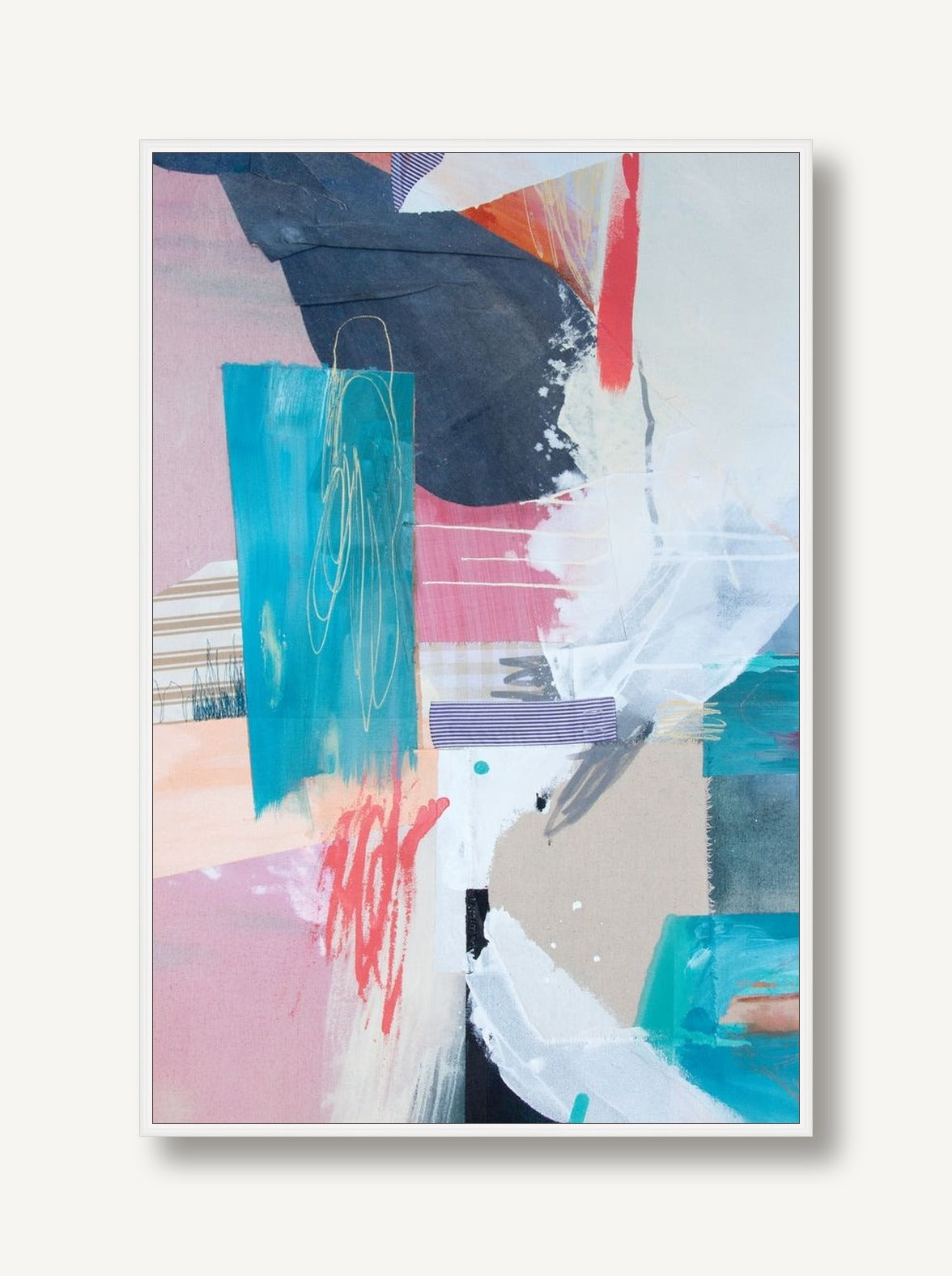 Shallow Breaths 1 framed