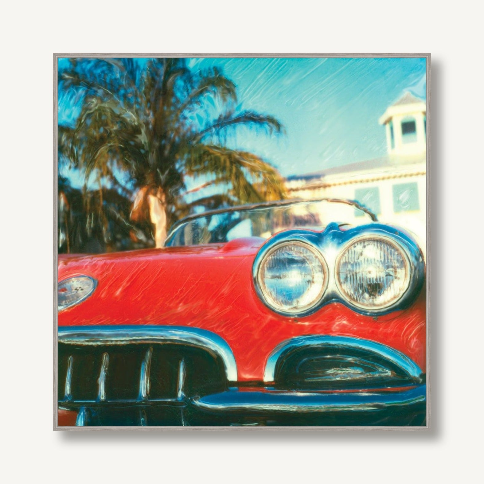 Nineteen Sixty Corvette 1 framed