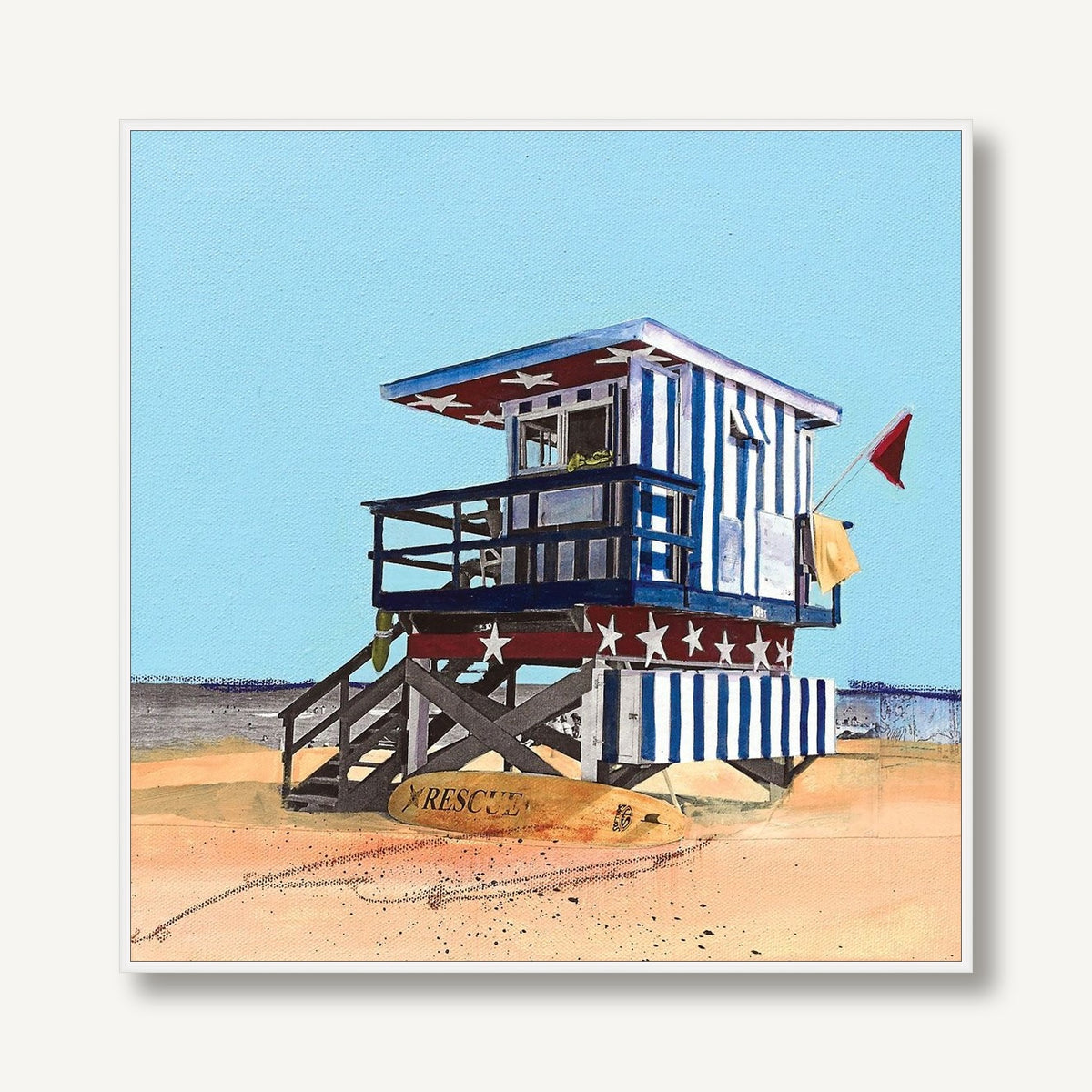 Rescue Station 1 framed