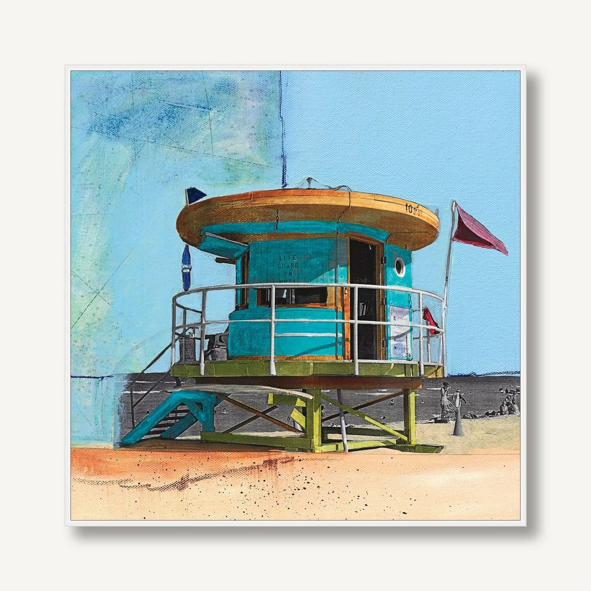 Rescue Station 2 framed