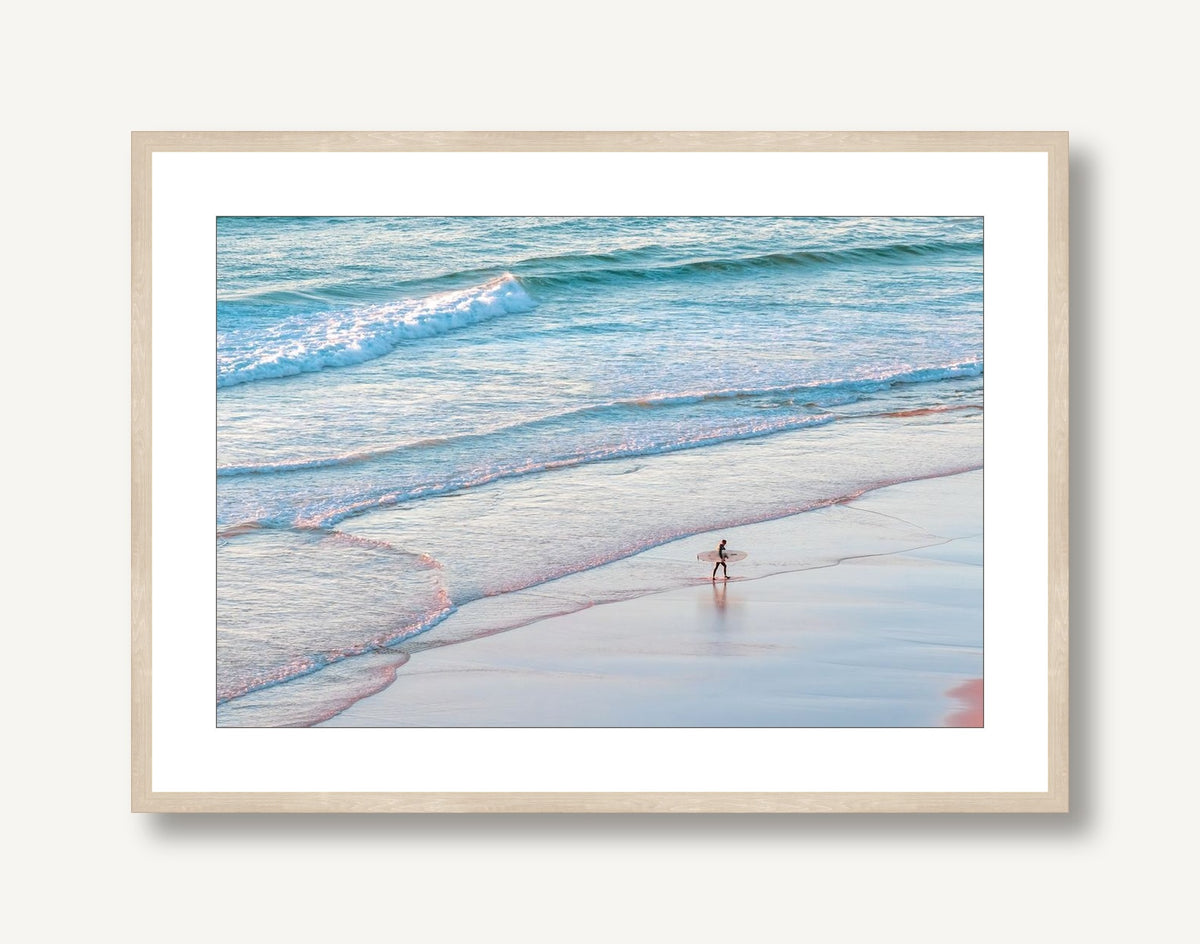 Carvoeiro Surfer 3 framed