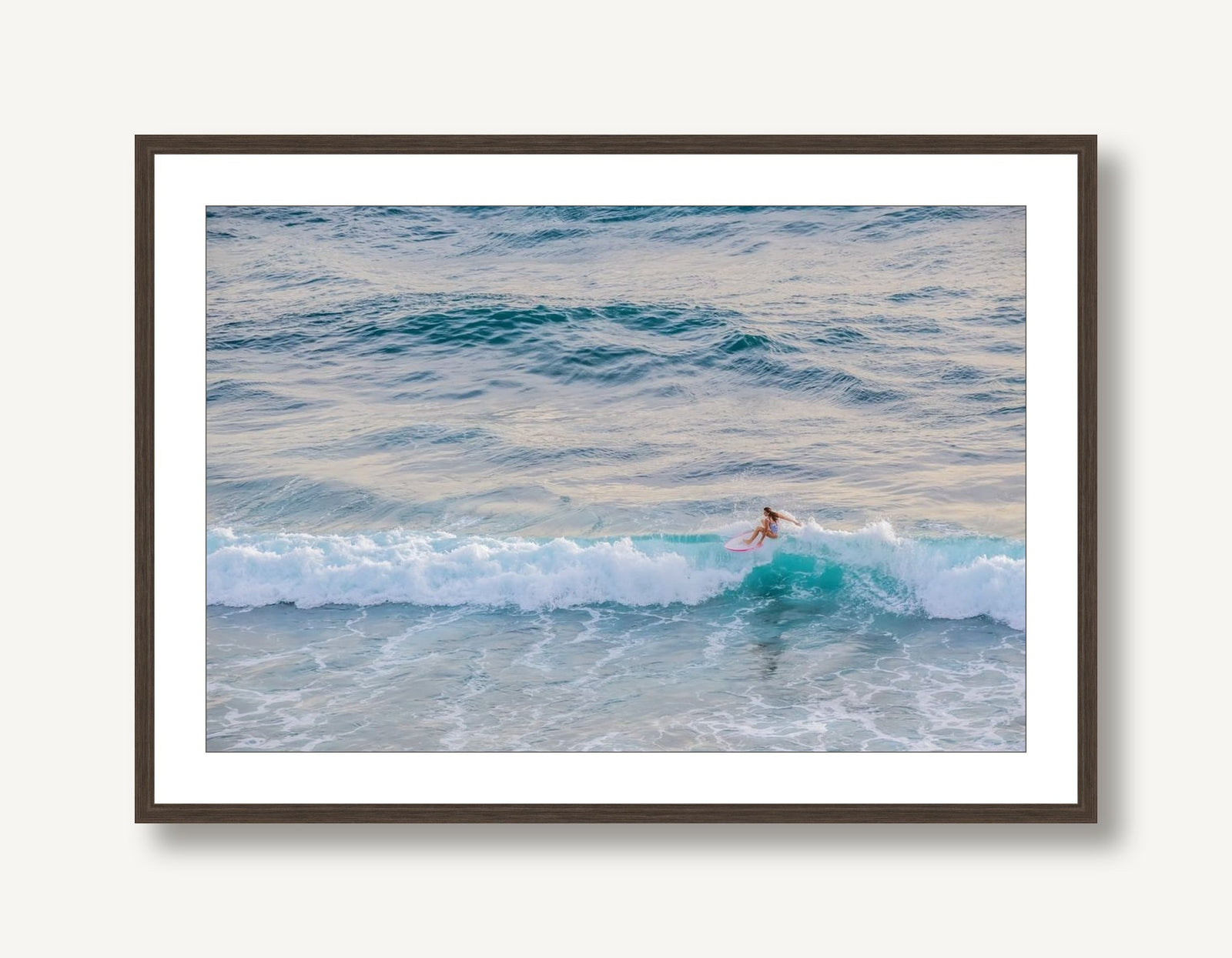 Lombok Surfer 3 framed
