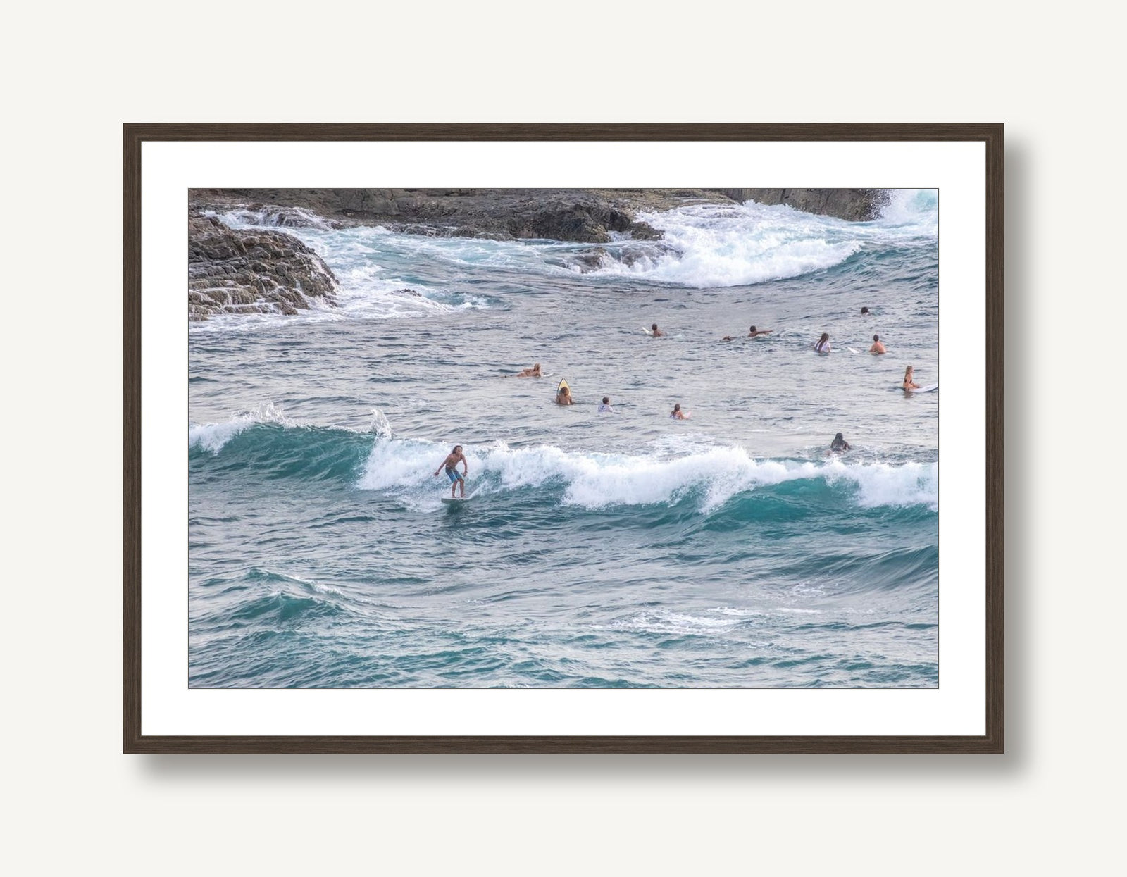 Lombok Surfer 4 framed