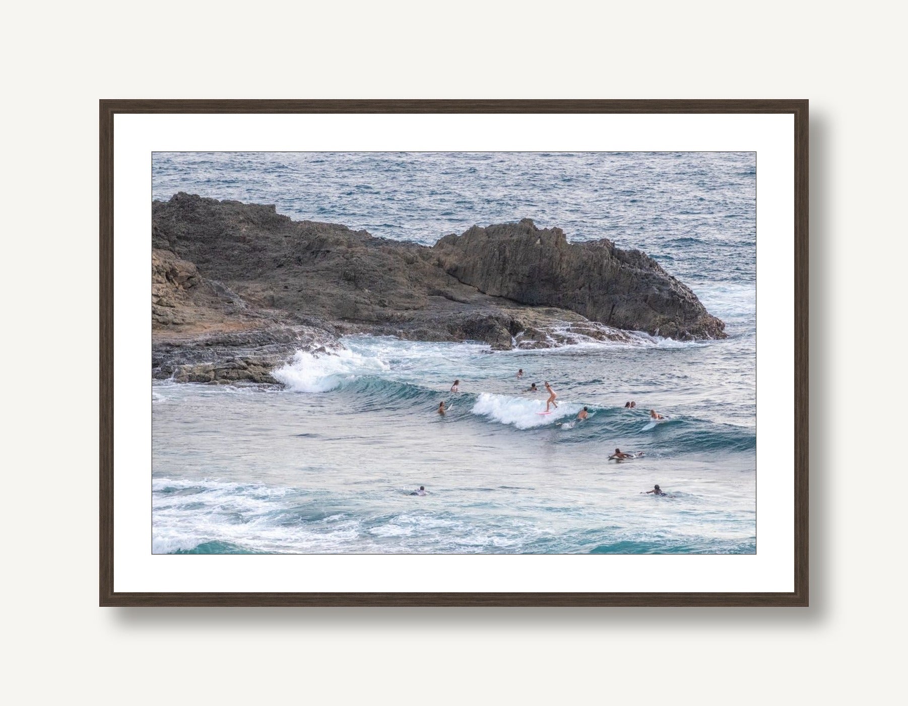 Lombok Surfer 6 framed