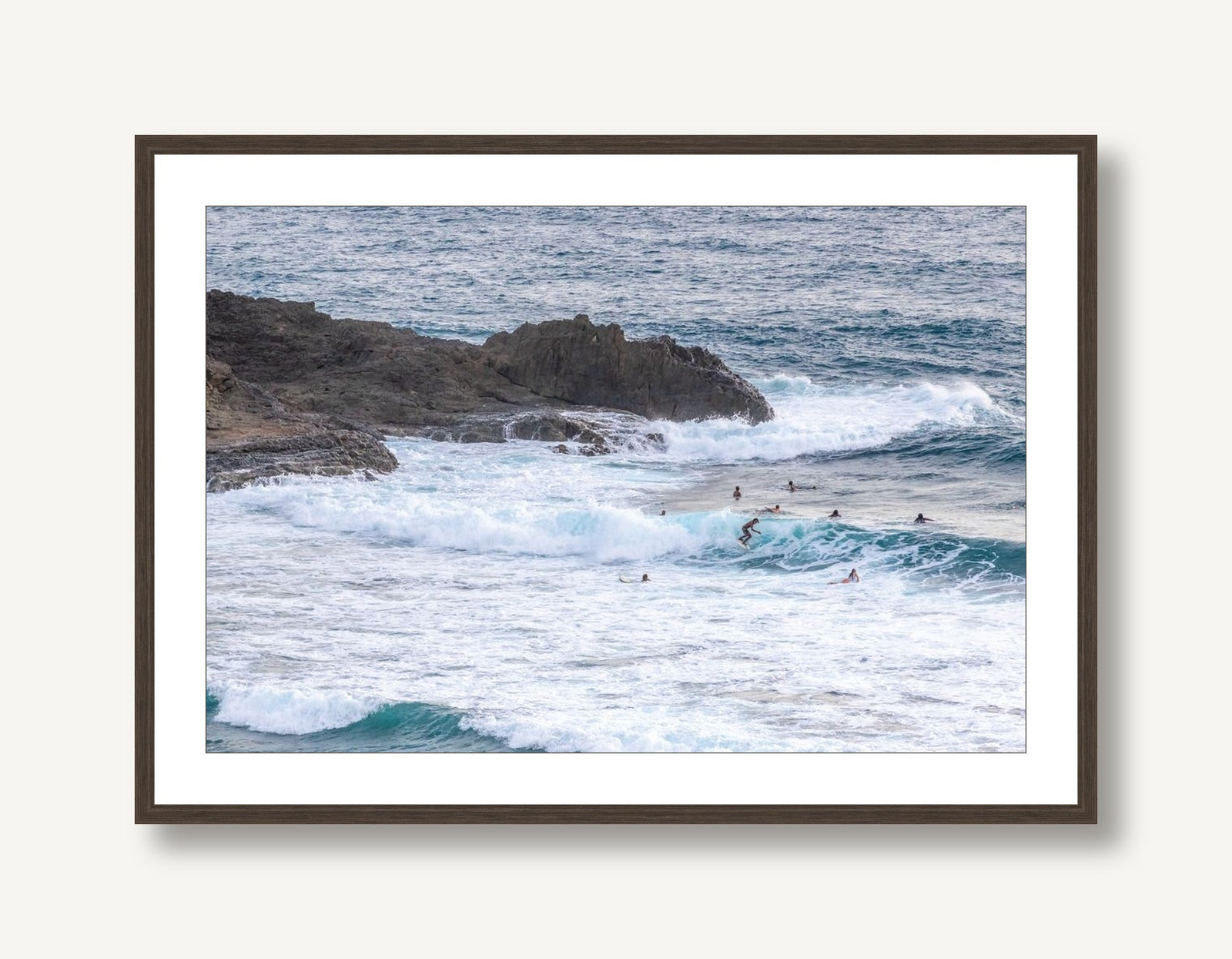 Lombok Surfer 7 framed