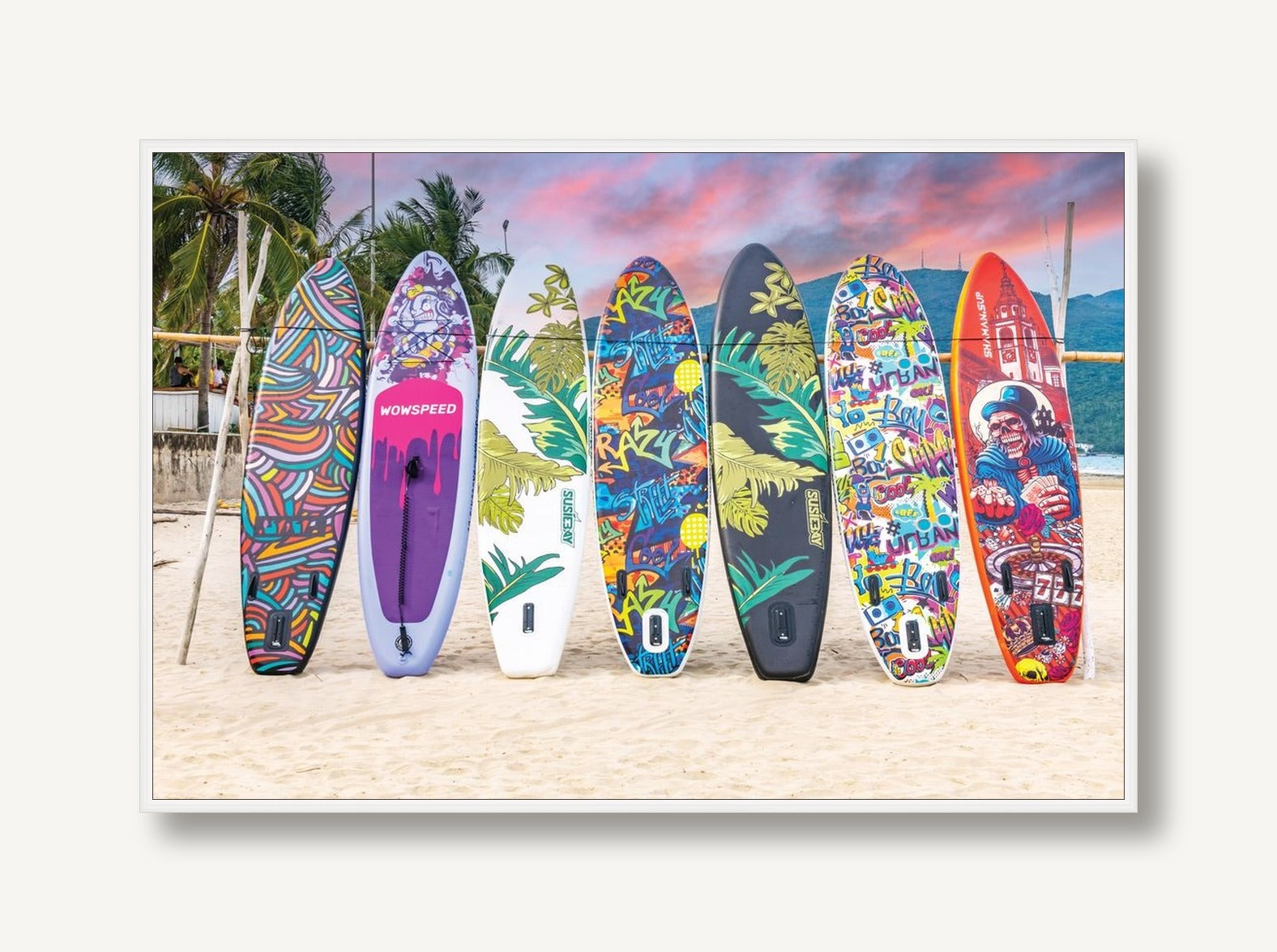 Surfboards 1 framed
