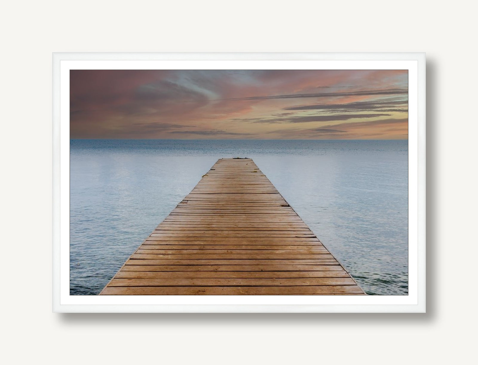 Shore Walk 4 framed