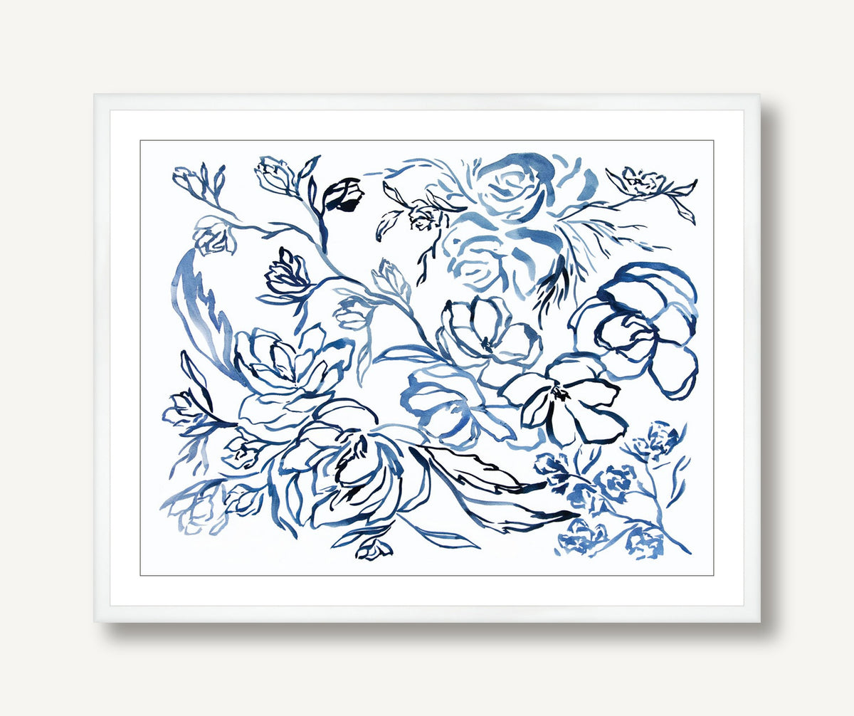 Backyard Botanicals 3 framed