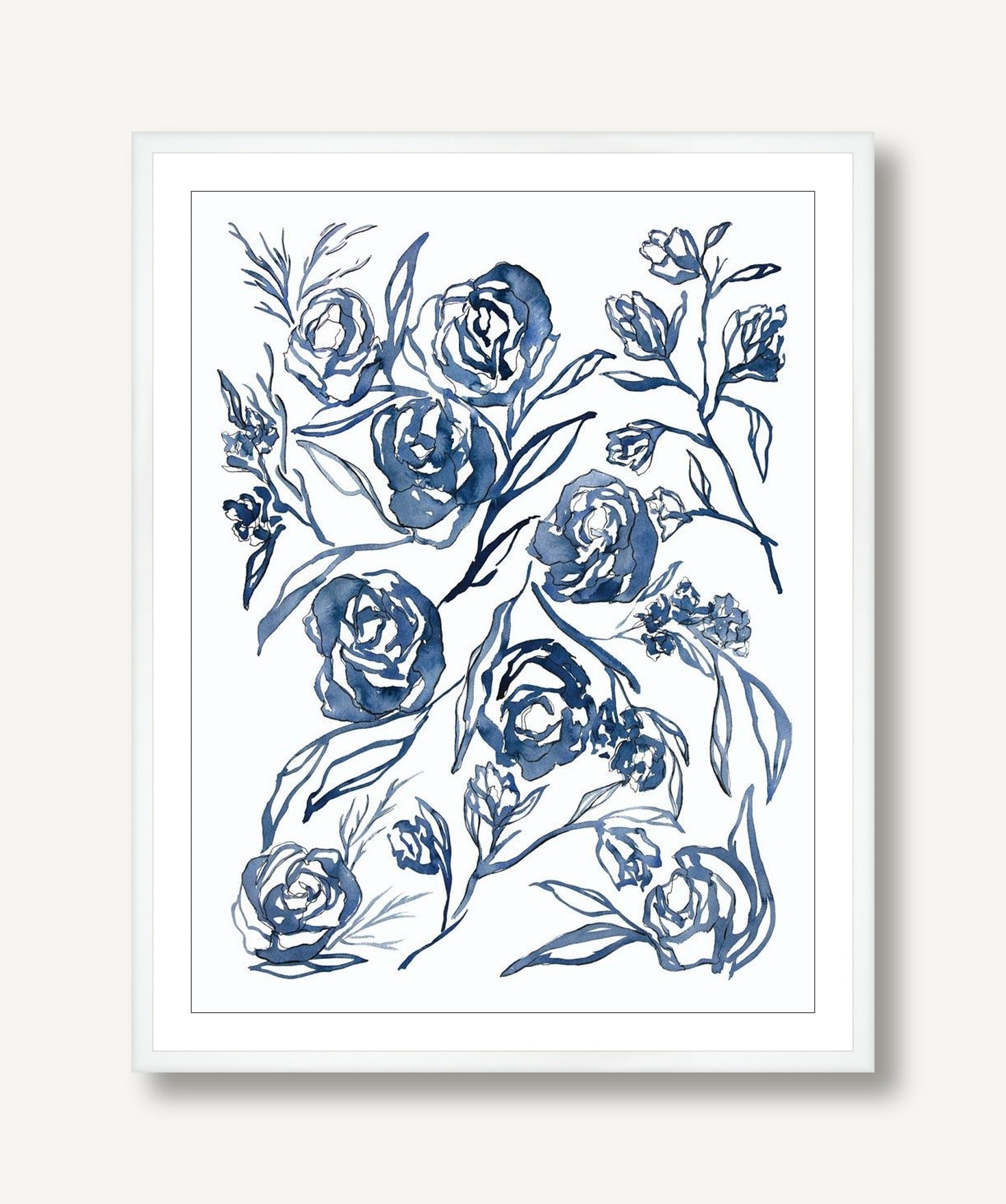 Decorated Porcelain 2 framed
