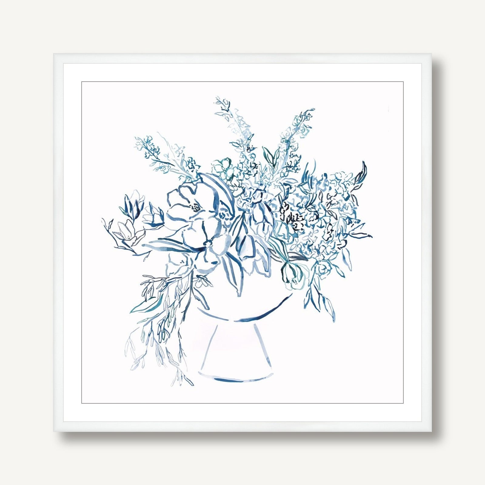 Lively Arrangement 2 framed