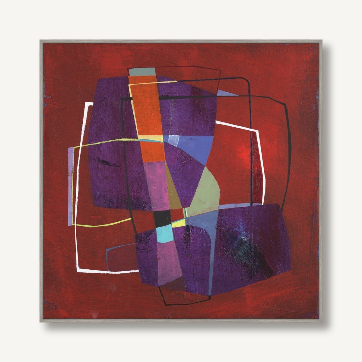 Interlocking Planes 1 framed