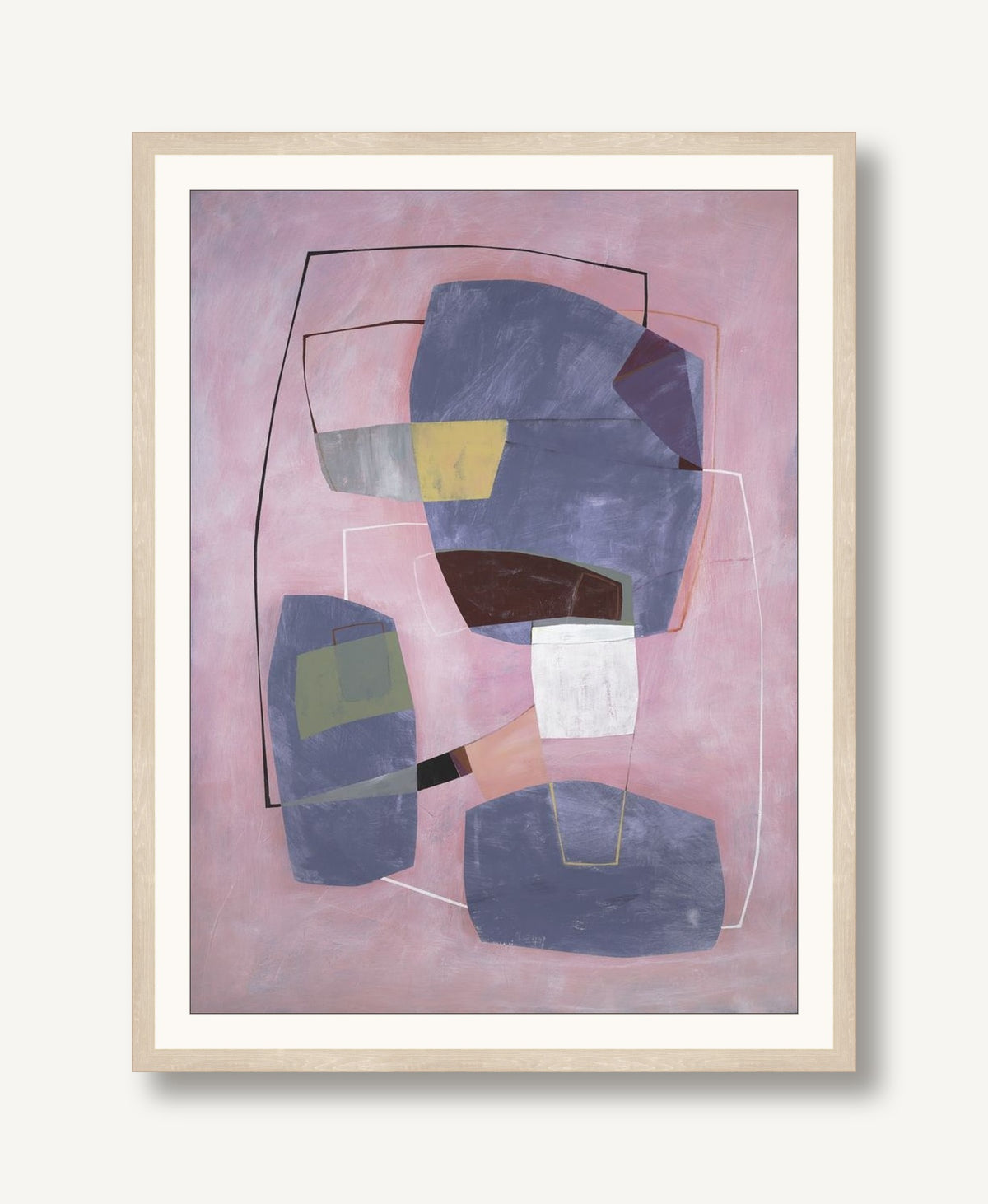 Subjective Plenitude 3 framed