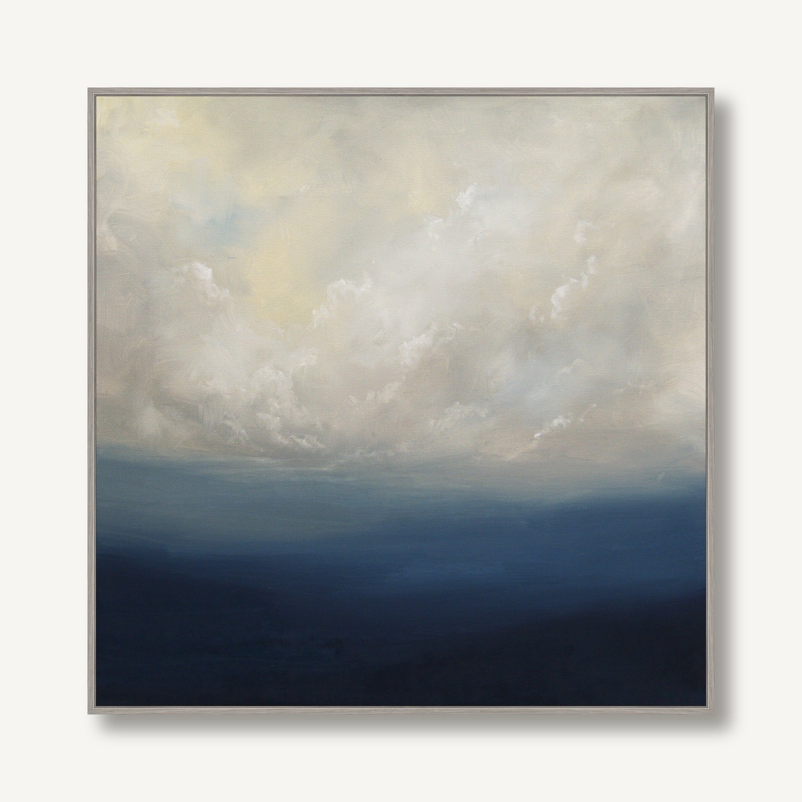 Blue Beyond 1 framed