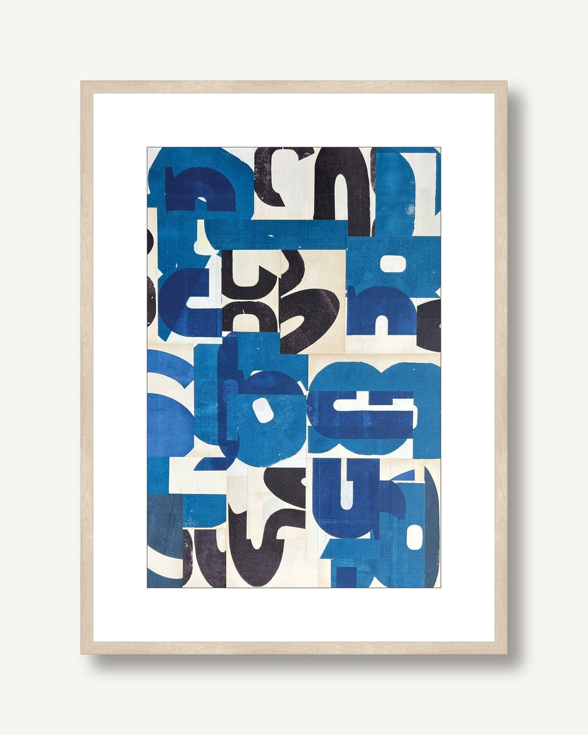 Blue Notes 1 framed