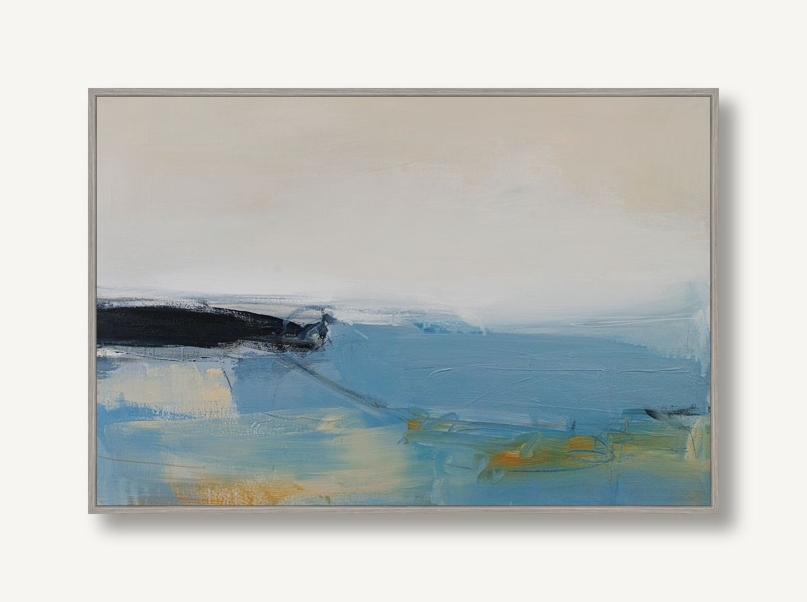 Distant Headland 1 framed